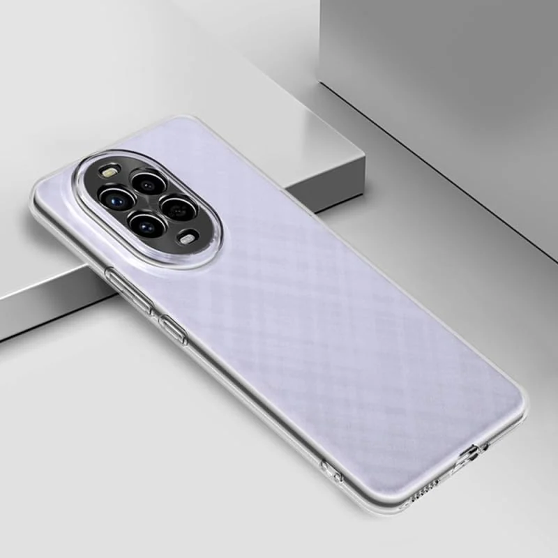 DL3 Mobilak Case Compatible with Huawei Nova 13 Pro, Case Crystal Soft TPU Gel Case Flexible Silicone Anti-Scratch Camera Protection TPU Cover - Clear