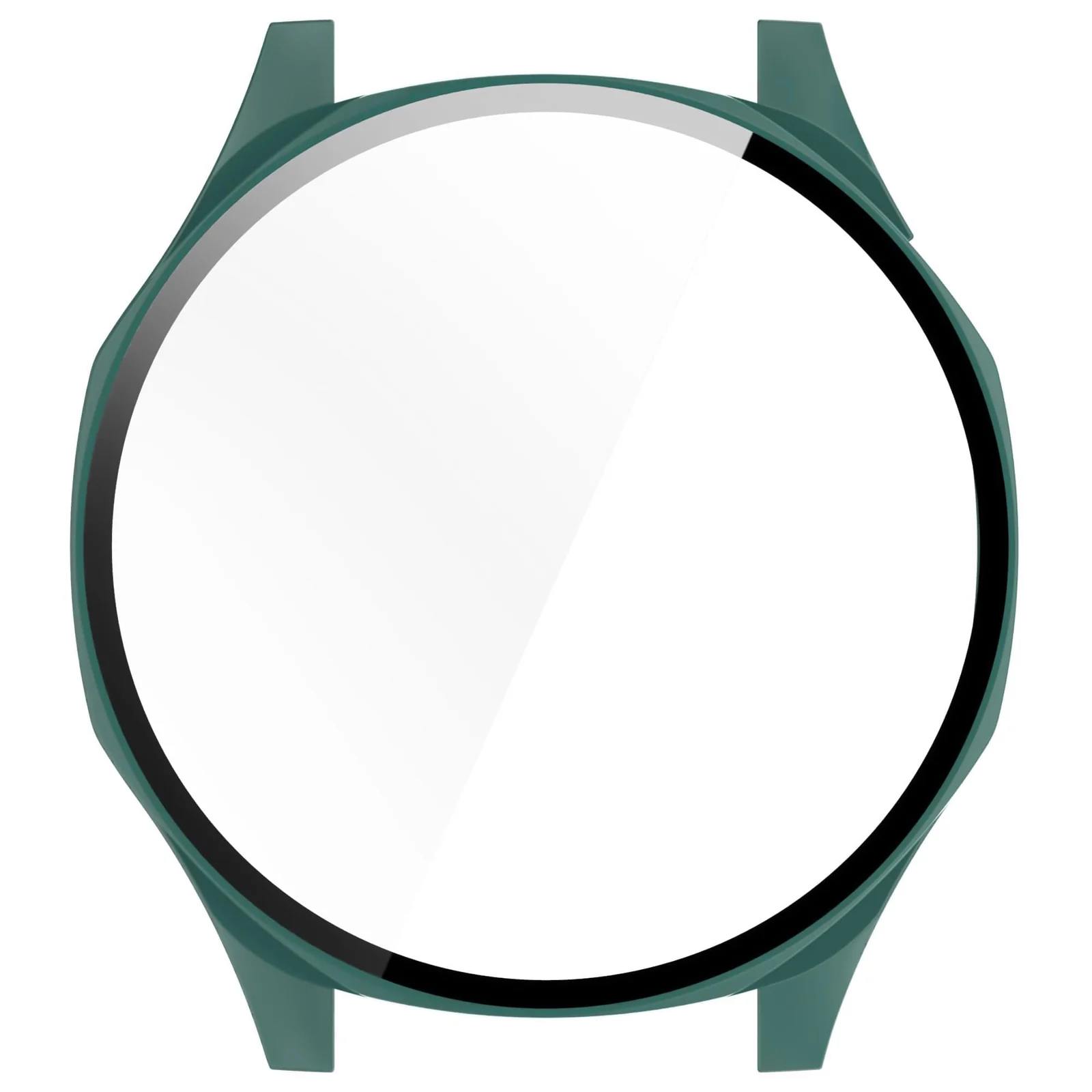 DL3 MOBILAK Full-Coverage Watch Case with Tempered Glass for Huawei Watch GT 5 46 mm, Green