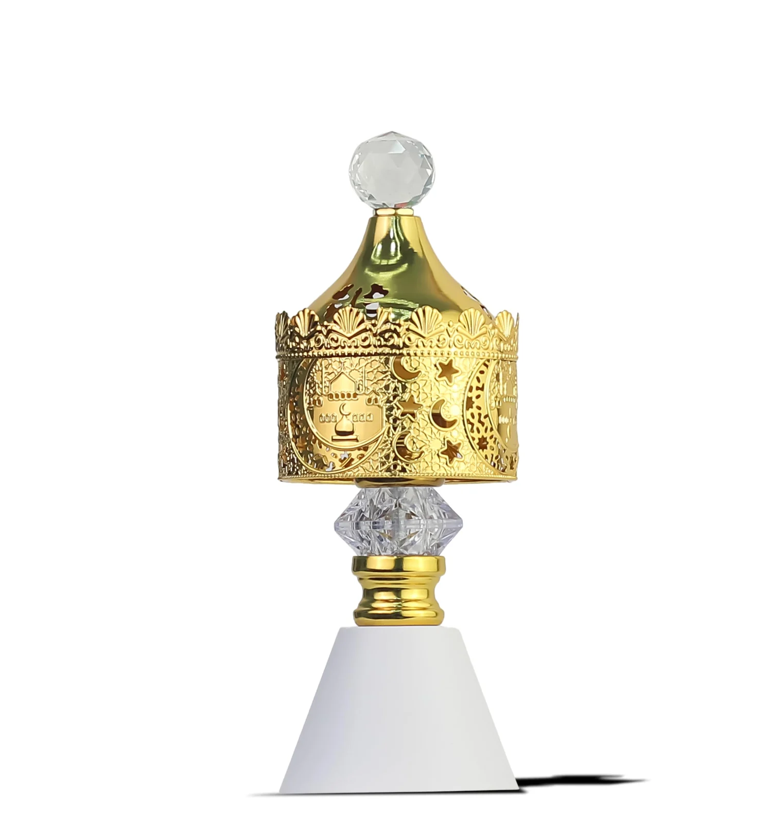 Mobigon Charcoal Incense Burner, Bakhoor Burner, Oud Frankincense Incense Burner, Vintage Arabic Burner, Suitable For Arabian Oud, Yoga, Spa and Aromatherapy, Office & Home Decor (Style 39)