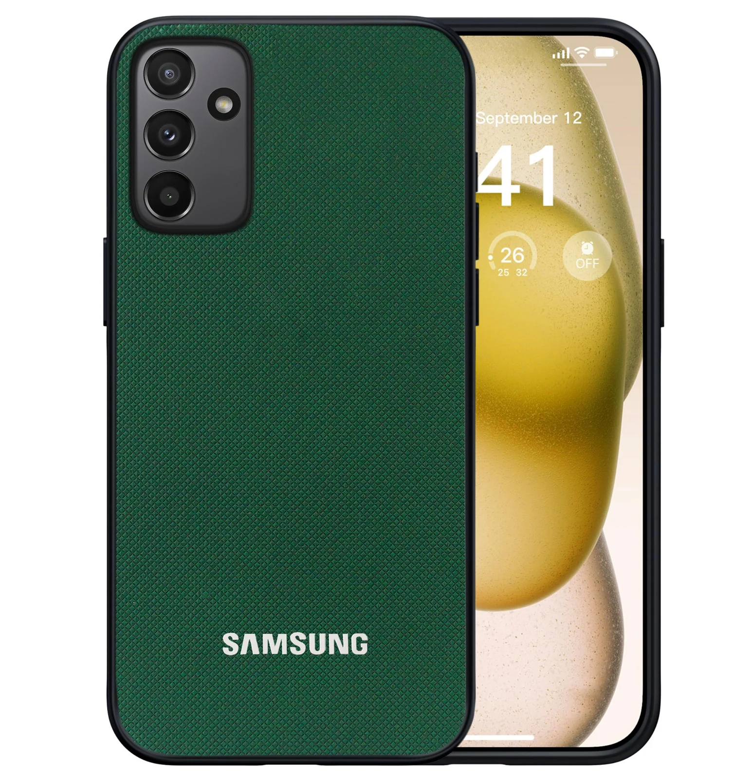 DL3 Mobilak PC and TPU Protective Case for Samsung Galaxy A05s with Camera Protection and Shockproof Design