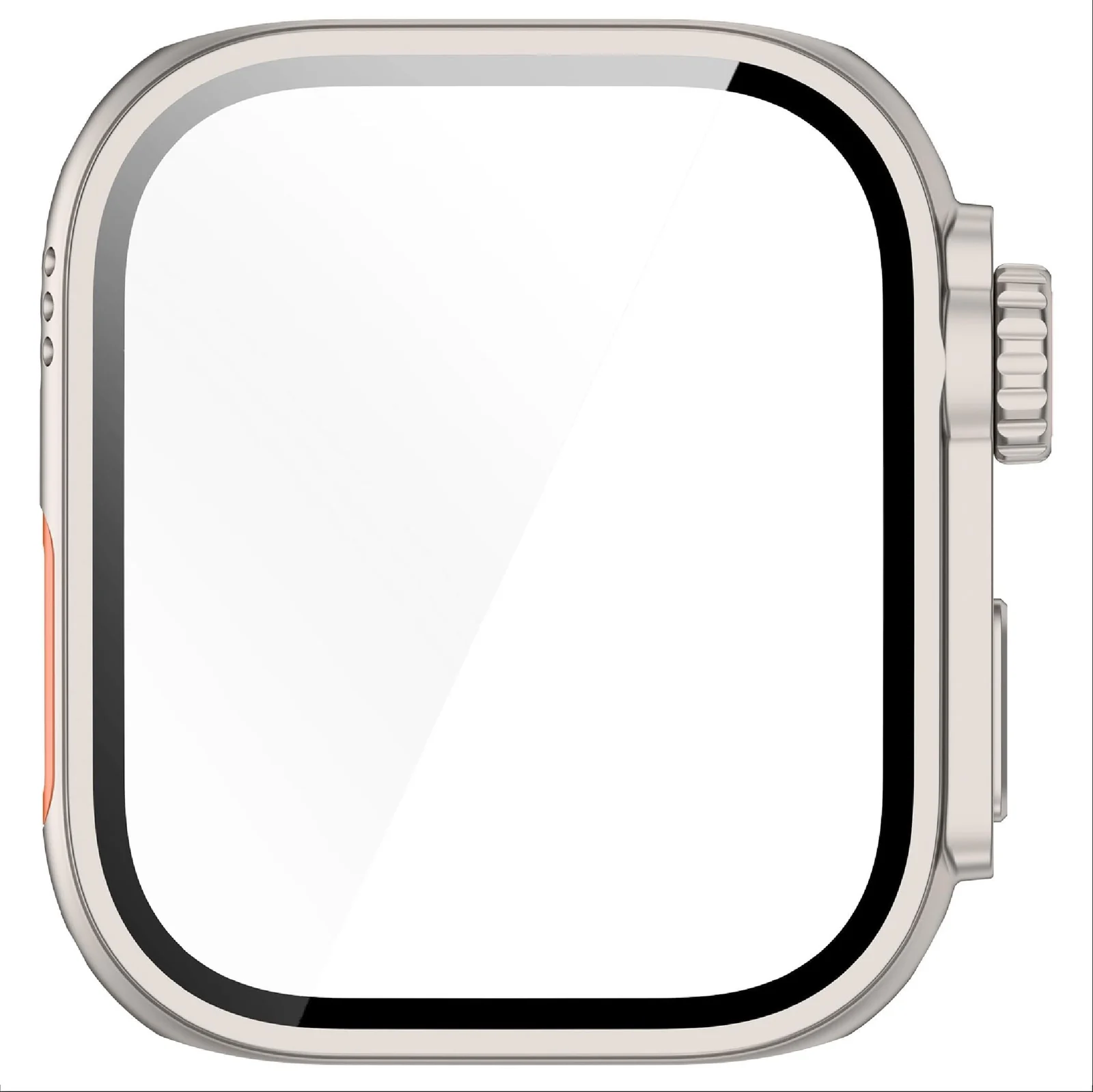 DL3 MOBILAK Ultra-Style Watch Case with Tempered Glass for Huawei Watch Fit 3, Starlight