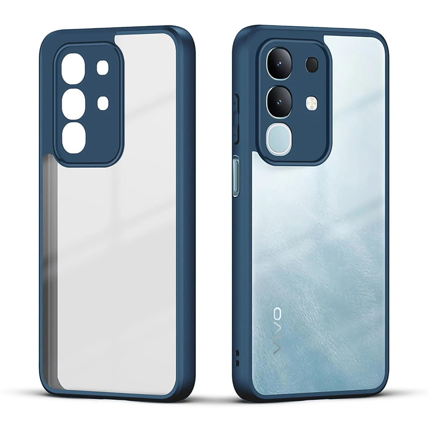 DL3 Mobilak Clear Protective Case for vivo Y29 4G - Blue