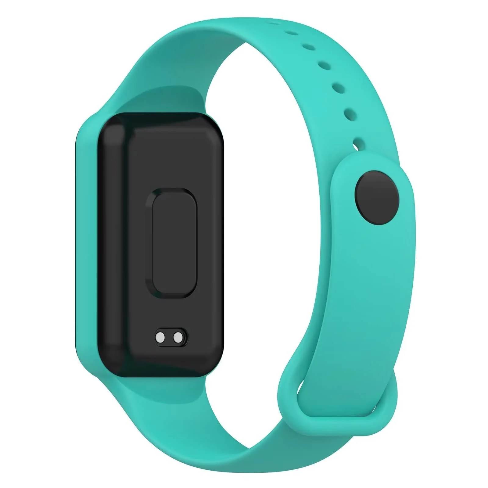 DL3 MOBILAK Sport Band Compatible With Amazfit Band 7 Fitness Tracker Replacement Strap Soft Silicone Wristband Bracelet For Amazfit Band7 (Teal)