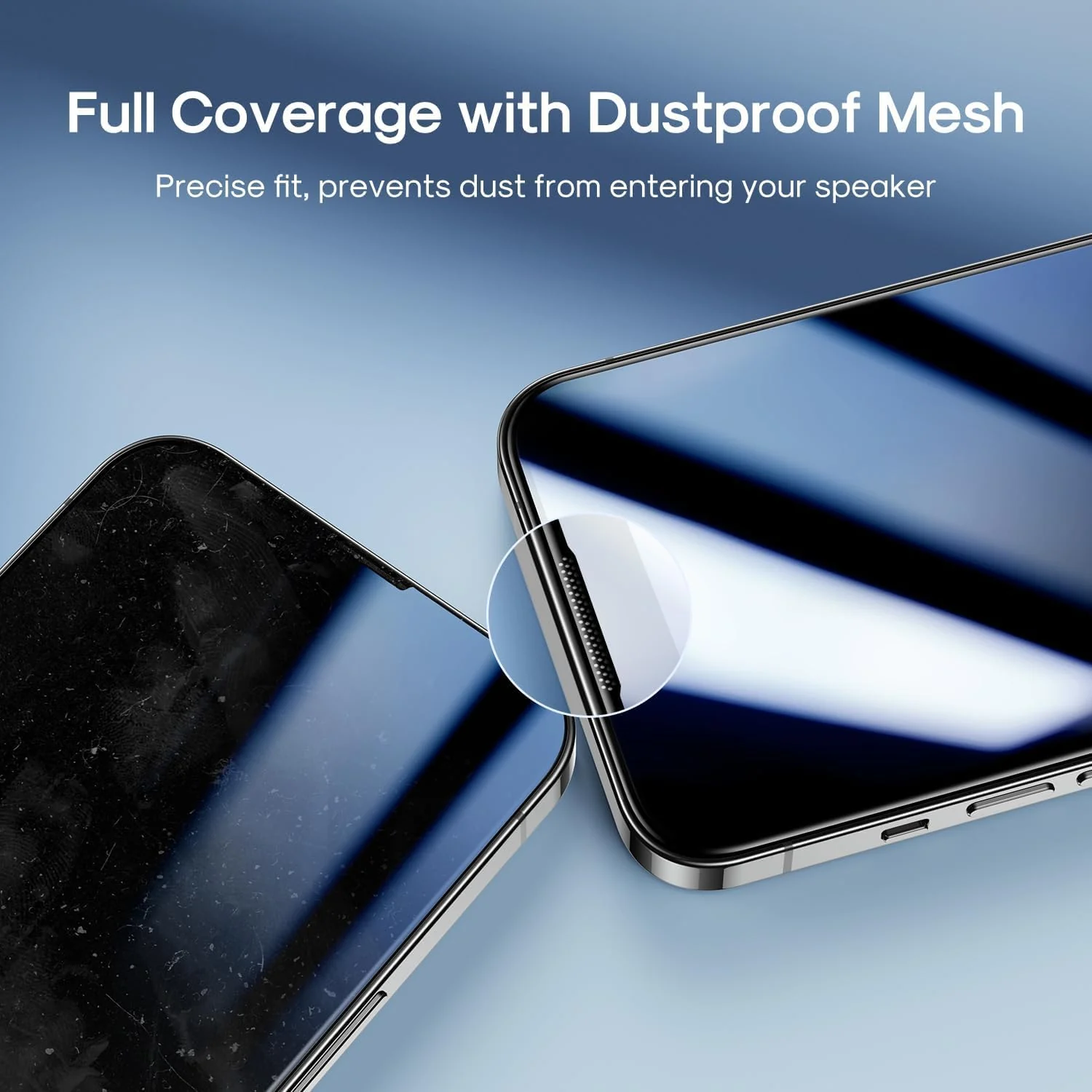 DL3 Mobilak for iPhone 12/12 Pro Tempered Glass Screen Protector, 9H Hardness Anti-Scratch Tempered Glass flim, Case Friendly, Anti-Scratch - Clear