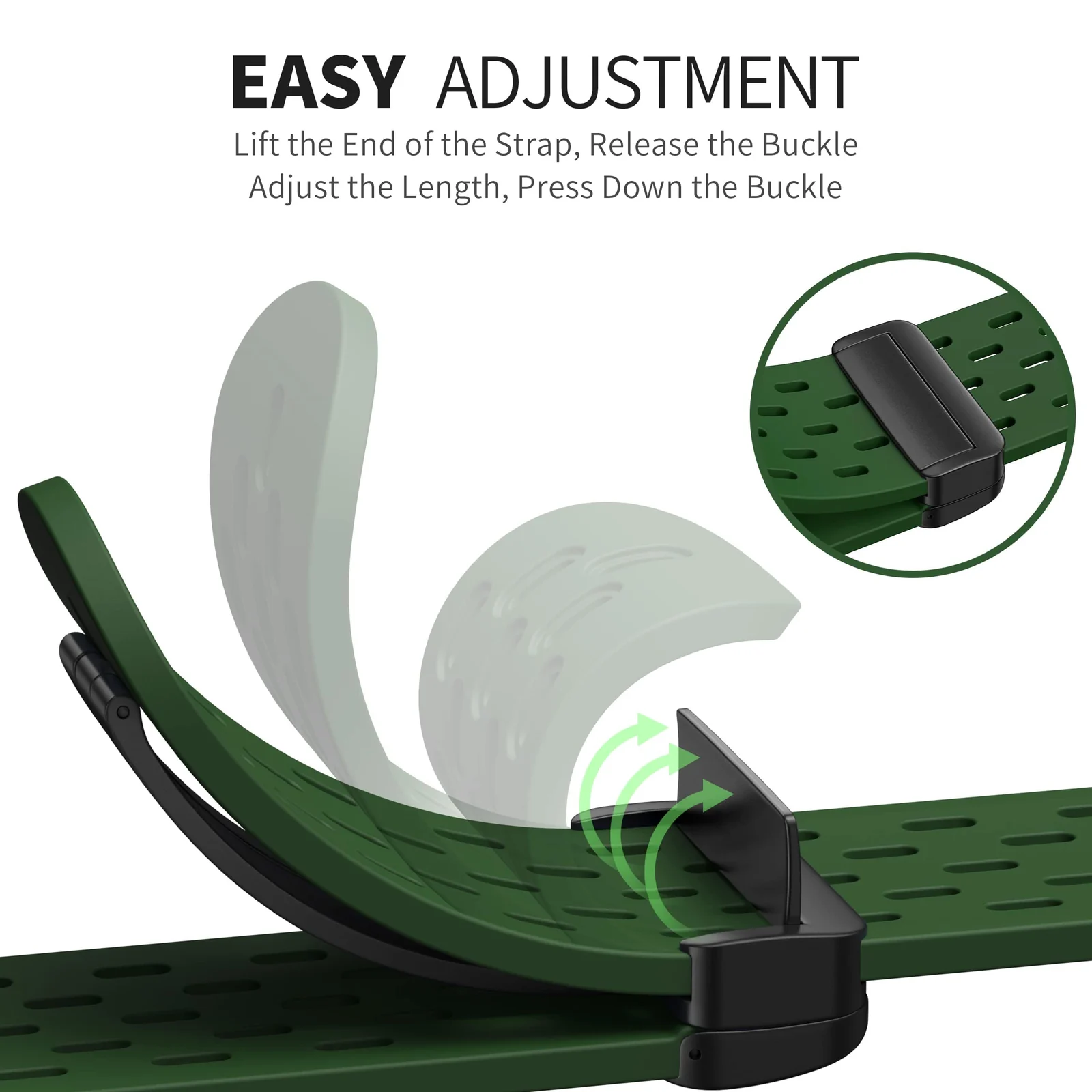 DL3 Mobilak Magnetic Bands for Apple Watch Band 49mm 46mm 45mm 44mm 42mm, Soft Silicone Magnetic Buckle Breathable Sport Watch Strap for iWatch Ultra2 Ultra SE SE2 Series 10 9 8 7 6 5 4 3 2 1 - Green