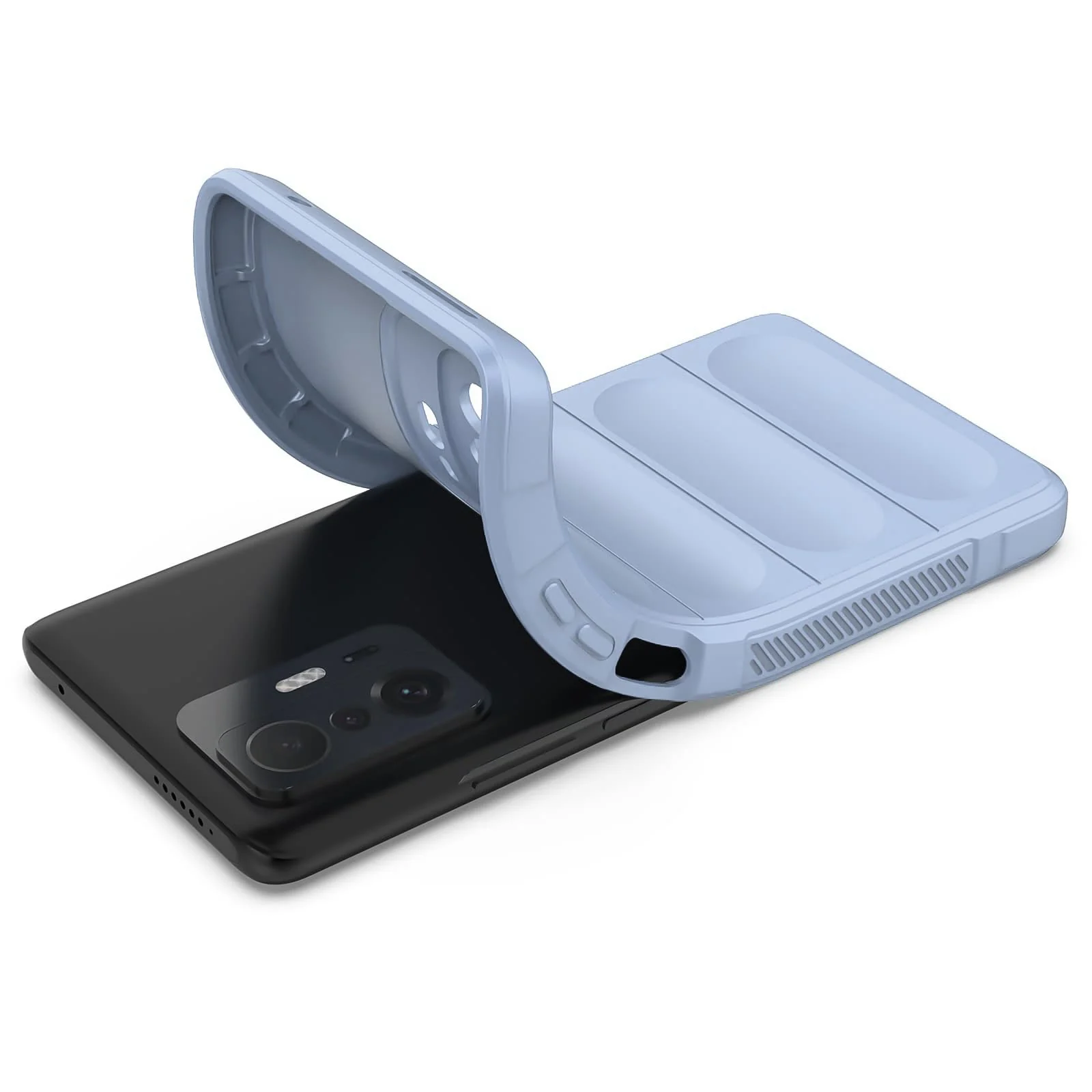 DL3 Mobilak Rugged Protective Case for Xiaomi 11T 5G / Xiaomi 11T Pro 5G, Camera protection, Shock-absorbing protection, Non-slip grip - Baby Blue