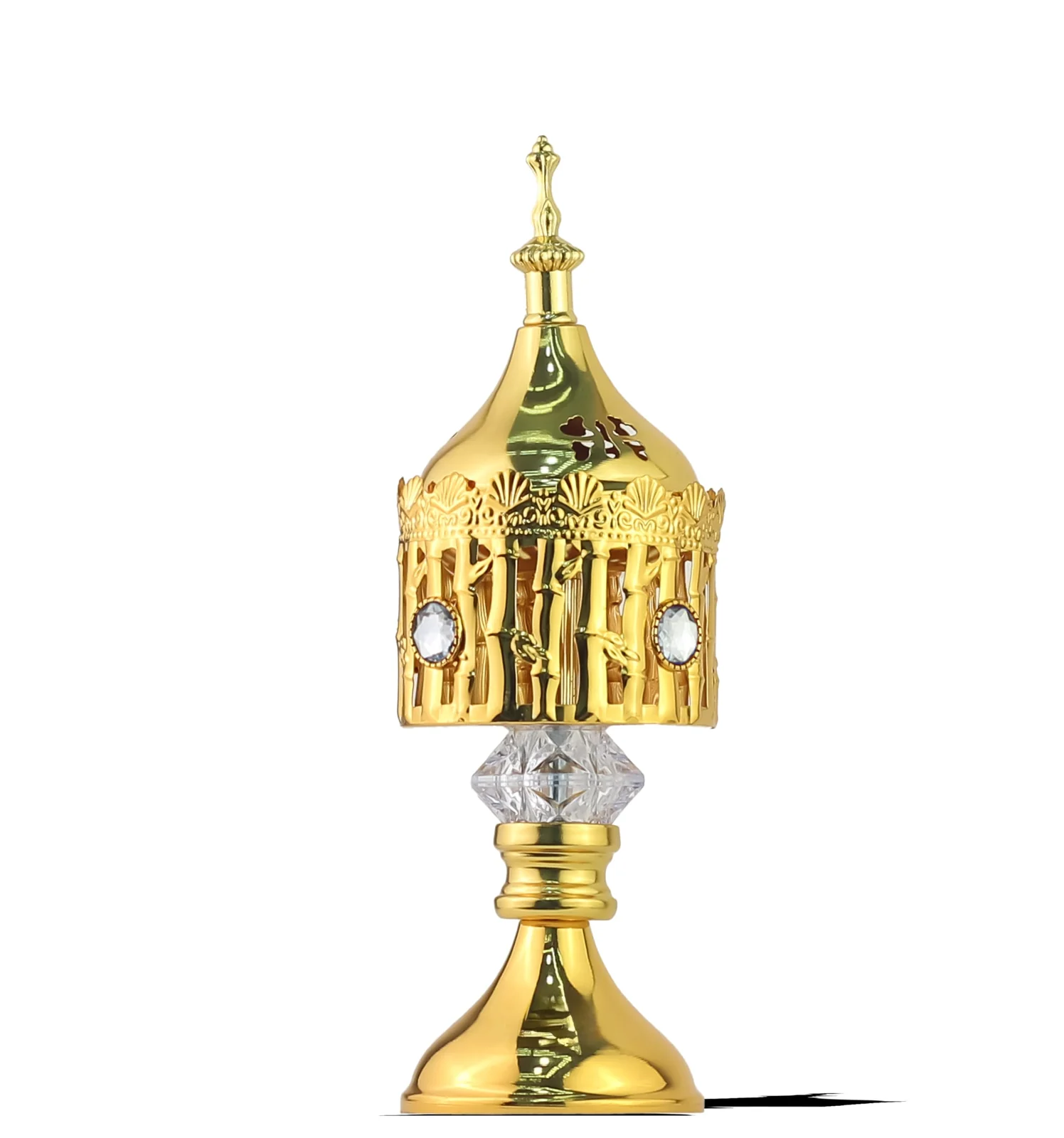 Mobigon Charcoal Incense Burner, Bakhoor Burner, Oud Frankincense Incense Burner, Vintage Arabic Burner, Suitable For Arabian Oud, Yoga, Spa and Aromatherapy, Office & Home Decor - Style 47