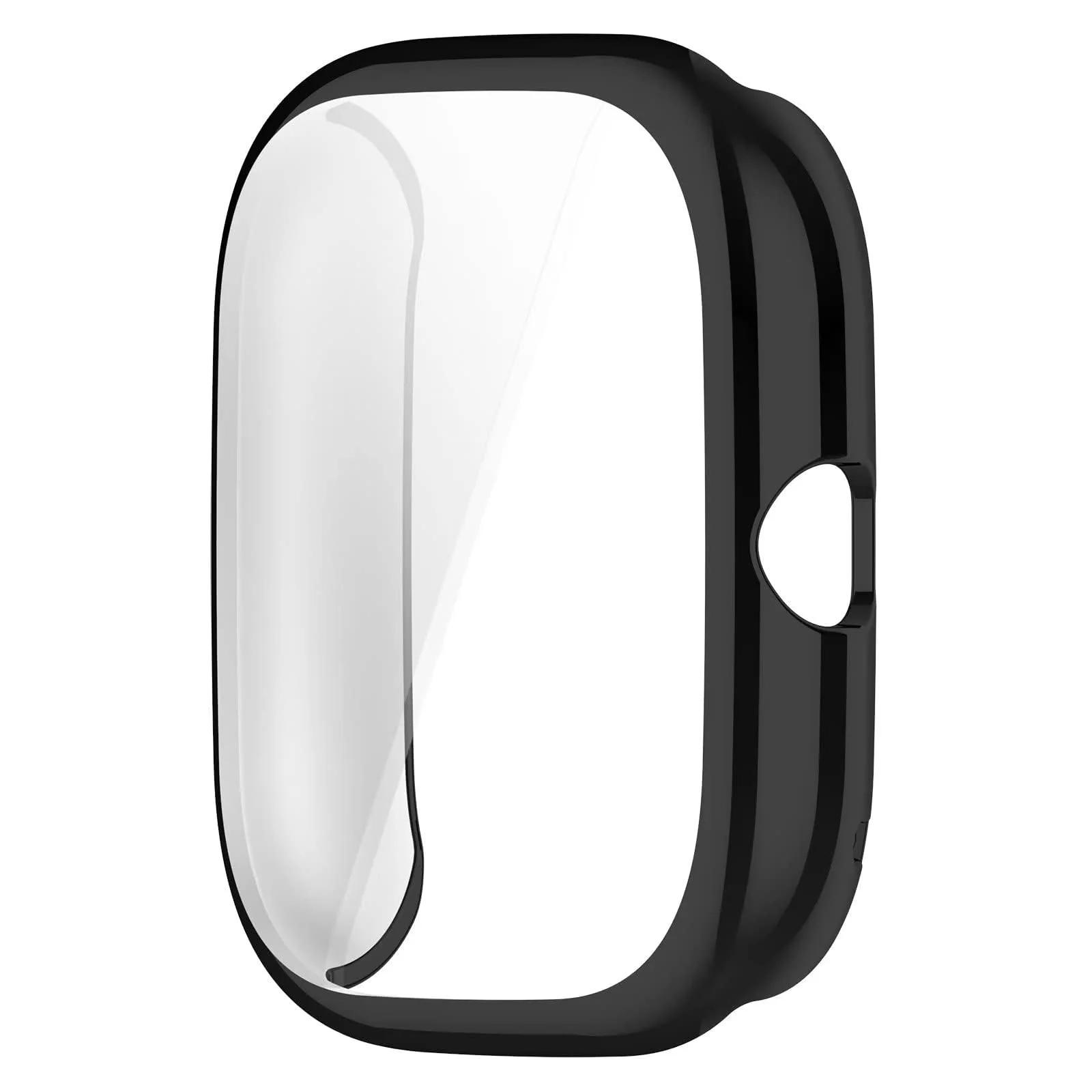 DL3 Mobilak Case Compatible with Amazfit GTS 4 Mini (Not for GTS4) Case All-Around Screen Protector Watch Soft TPU Shockproof Cover Slim Guard Thin Bumper Shell Protector - Back