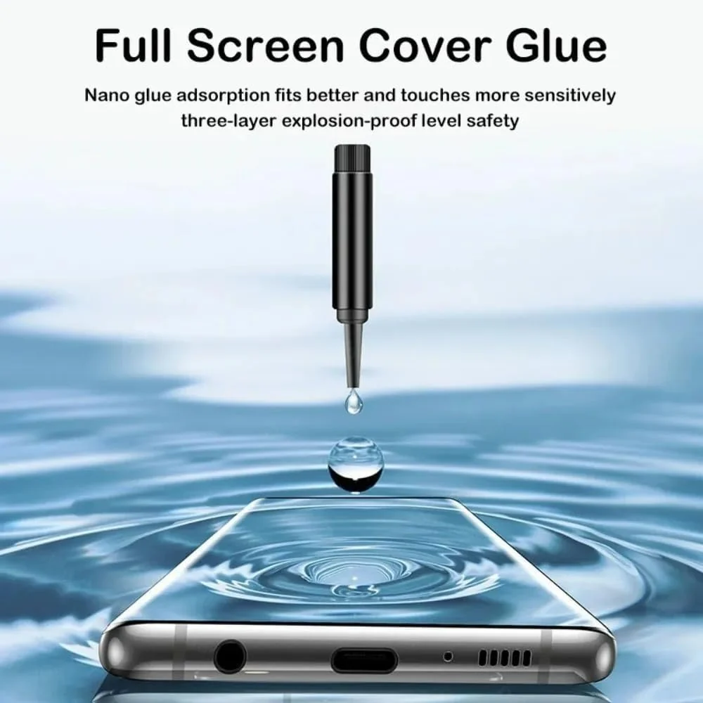 DL3 Mobilak Screen Protector for OnePlus 8 Pro Glass Fingerprint Reader Support 3D Curved Anti-Spy Tempered Glass Screen Protector - Privacy