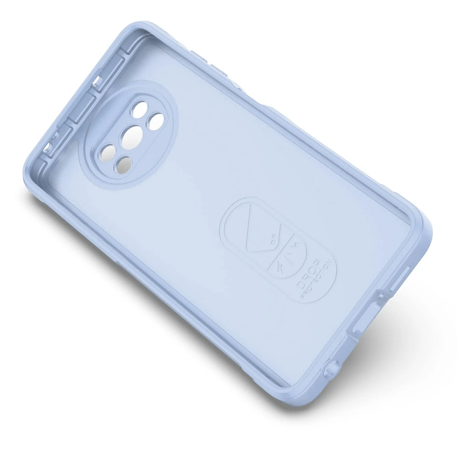 DL3 Mobilak Flexible Silicone and TPU Protective Case with Camera Protection for Xiaomi Poco X3 NFC / Poco X3 / Poco X3 Pro - Baby Blue