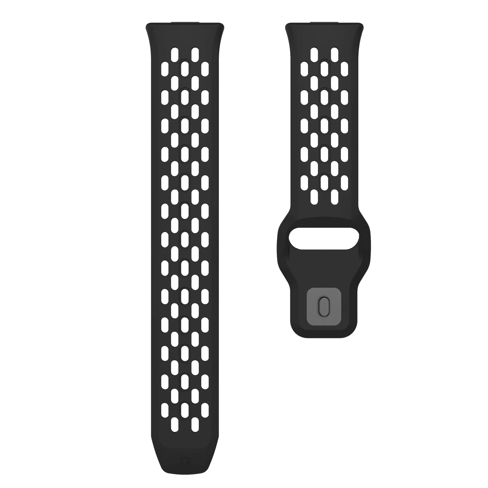 DL3 Mobilak Silicone Mesh Breathable Straps for Huawei Watch Fit 4 Pro Strap. Wristband Bands Bracelet Sports Bracelet Quick Release Adjustable Armband for Huawei Watch Fit 4/Fit 3 - Black