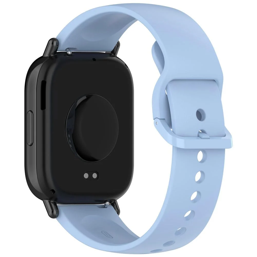 DL3 Mobilak Straps Compatible with Xiaomi Redmi Watch 5 Active/Redmi Watch 5 Lite Bracelet, 22mm Soft Silicone Replacement Band Sports Strap Wristbands [Wear-resistant] [breathable] - Sky Blue