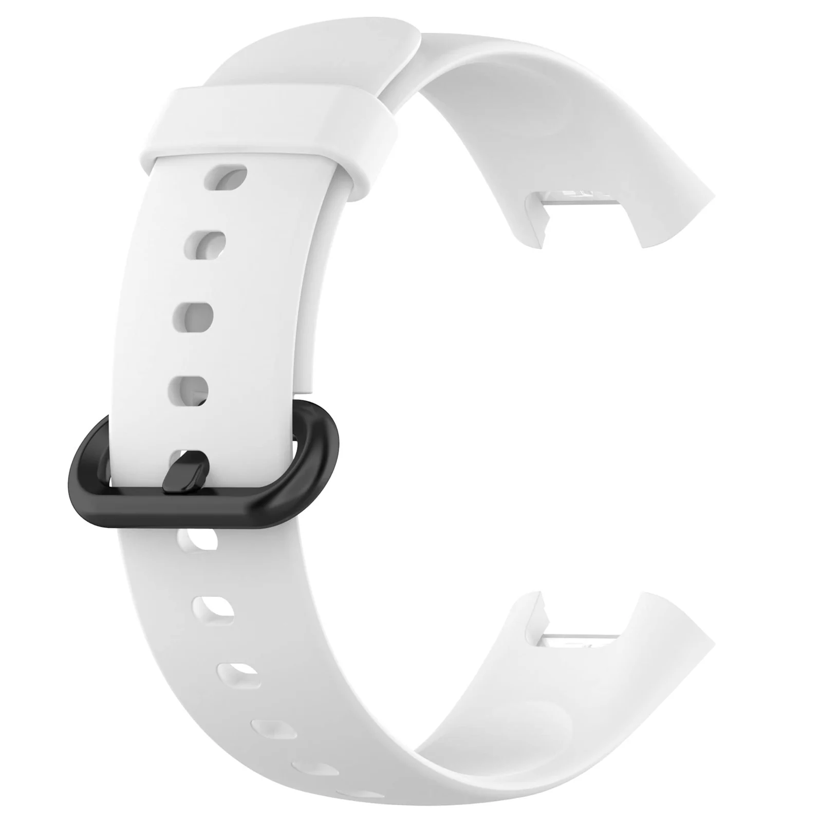 DL3 Mobilak Strap Compatible with Xiaomi Redmi Watch 2 Lite/Poco Watch/Redmi Watch 2 / Horloge 2 Soft Replacement Sport Silicone Strap - Black