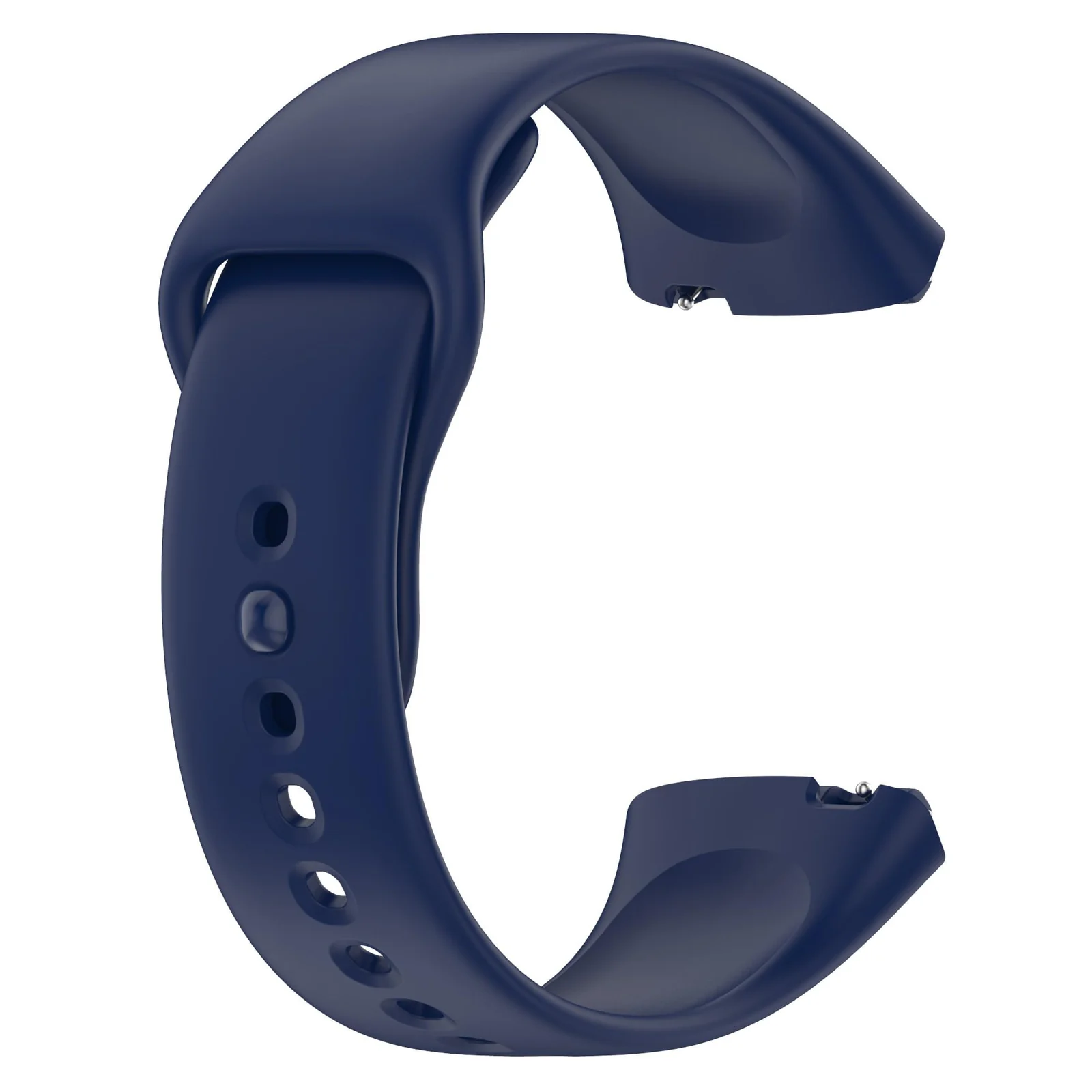 DL3 Mobilak Strap Silicone Compatible With Xiaomi Redmi Watch 3 Active/Redmi Watch 3 Lite, Sport Silicone Watch Band Wrist Strap, Bracelet Wristband Wrist Strap - Blue