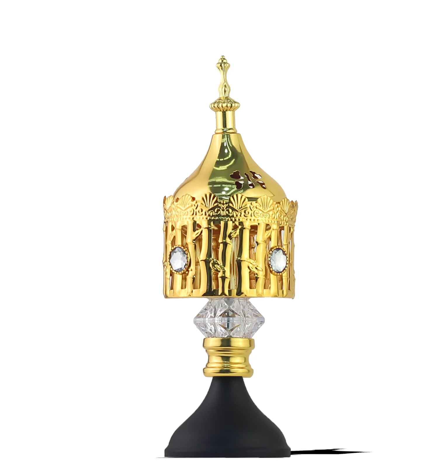 Mobigon Charcoal Incense Burner, Bakhoor Burner, Oud Frankincense Incense Burner, Vintage Arabic Burner, Suitable For Arabian Oud, Yoga, Spa and Aromatherapy, Office & Home Decor - Style 46