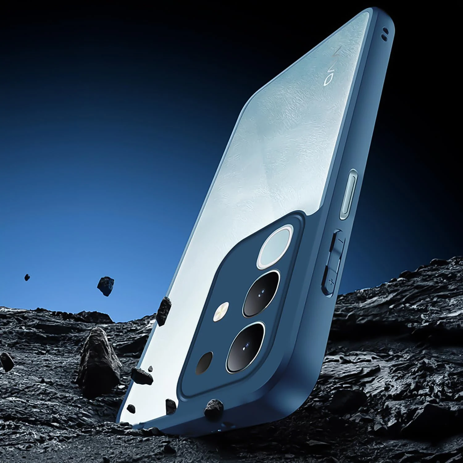 DL3 Mobilak Clear Protective Case for vivo Y29 4G - Blue