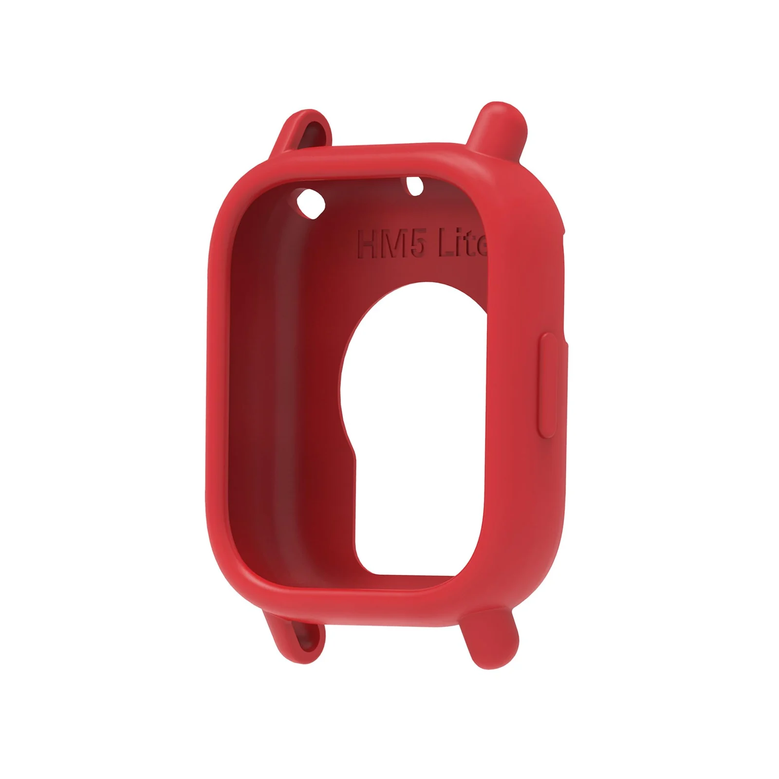 DL3 MOBILAK Soft TPU Watch Bumper Case for Xiaomi Redmi Watch 5 Lite, Red