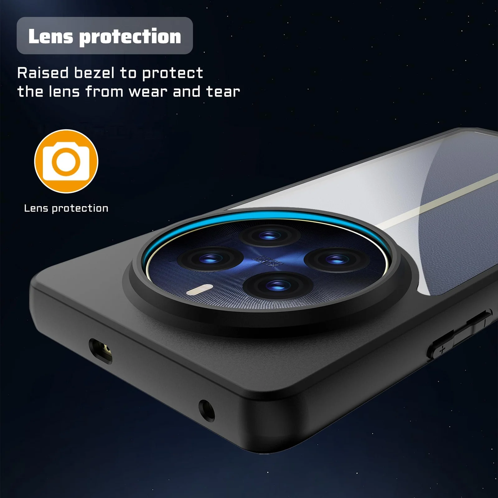 DL3 Mobilak Silicone Protective Case for realme 12 Pro & realme 12 Pro+ Plus 5G - Black