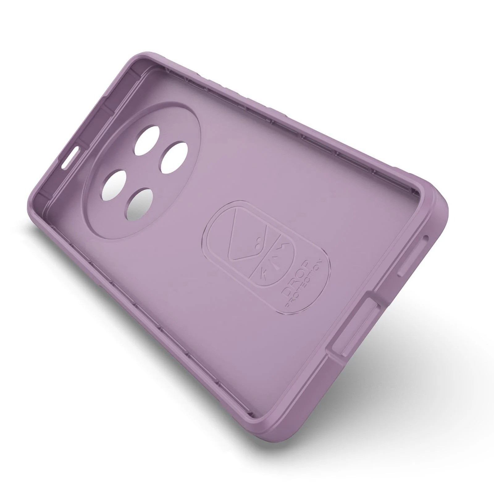 DL3 Mobilak Flexible Silicone and TPU Protective Case with Camera Protection for Honor X9C - Purple