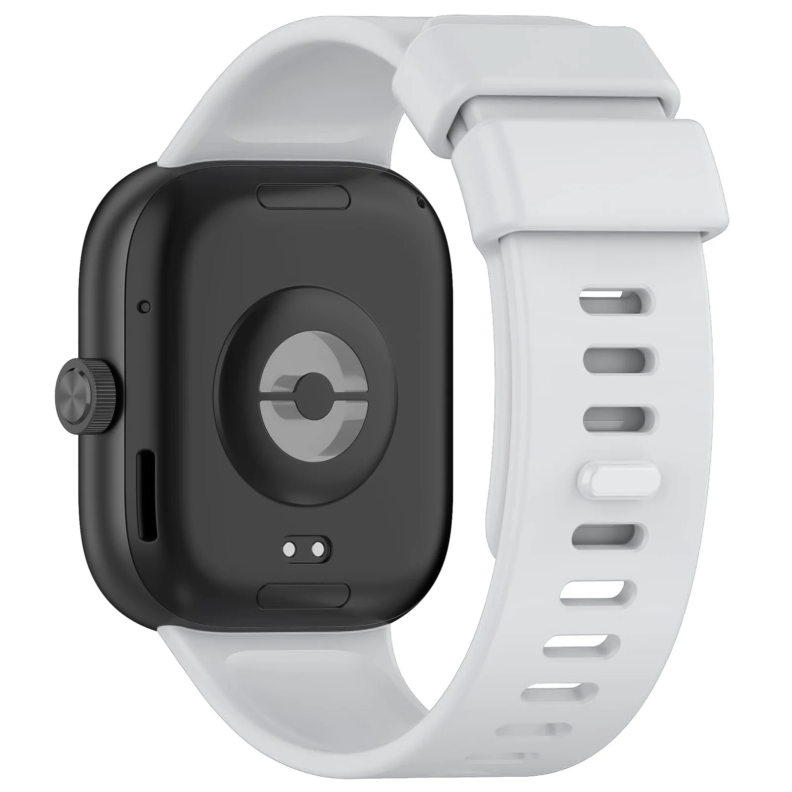 DL3 Mobilak Bracelet Compatible with Xiaomi Redmi Watch 6/5/4 / Xiaomi Smart Band 10 Pro/9 Pro/8 Pro, Soft TPU Replacement Strap Sports, Strap for Men and Women - Light Gray