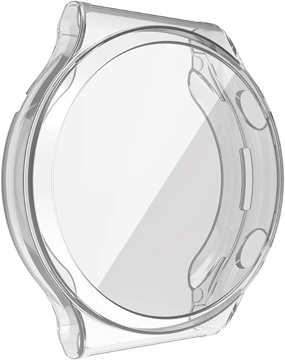 DL3 Mobilak Case Compatible with Huawei GT2 PRO Case All-Around Screen Protector Watch Soft TPU Shockproof Cover Slim Guard Thin Bumper Protector - Clear