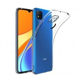 DL3 Mobilak Case Compatible with Xiaomi Redmi 9C Case Crystal Soft TPU Gel Case Flexible Silicone Anti-Scratch Camera Protection TPU Cover - Clear