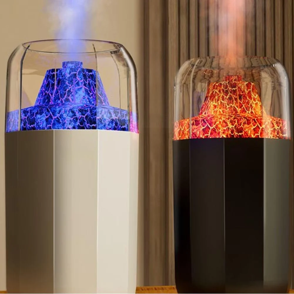 MOBIGON Volcano Mist 350 ml Aroma Diffuser and Humidifier, White