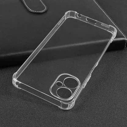 DL3 Mobilak Case Compatible with Infinix Hot 30i, Cover Silicone TPU Gorilla Anti-shock Protector Camera Shockproof Corners - Clear