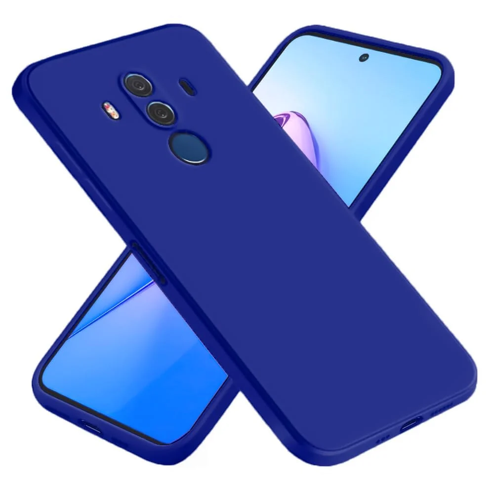 Dl3 Mobilak Huawei Mate 10 Pro Case,Soft Flexible Silicone Gel Rubber Bumper Cover,Full Body Shockproof Protective Phone Case (Cashmere)
