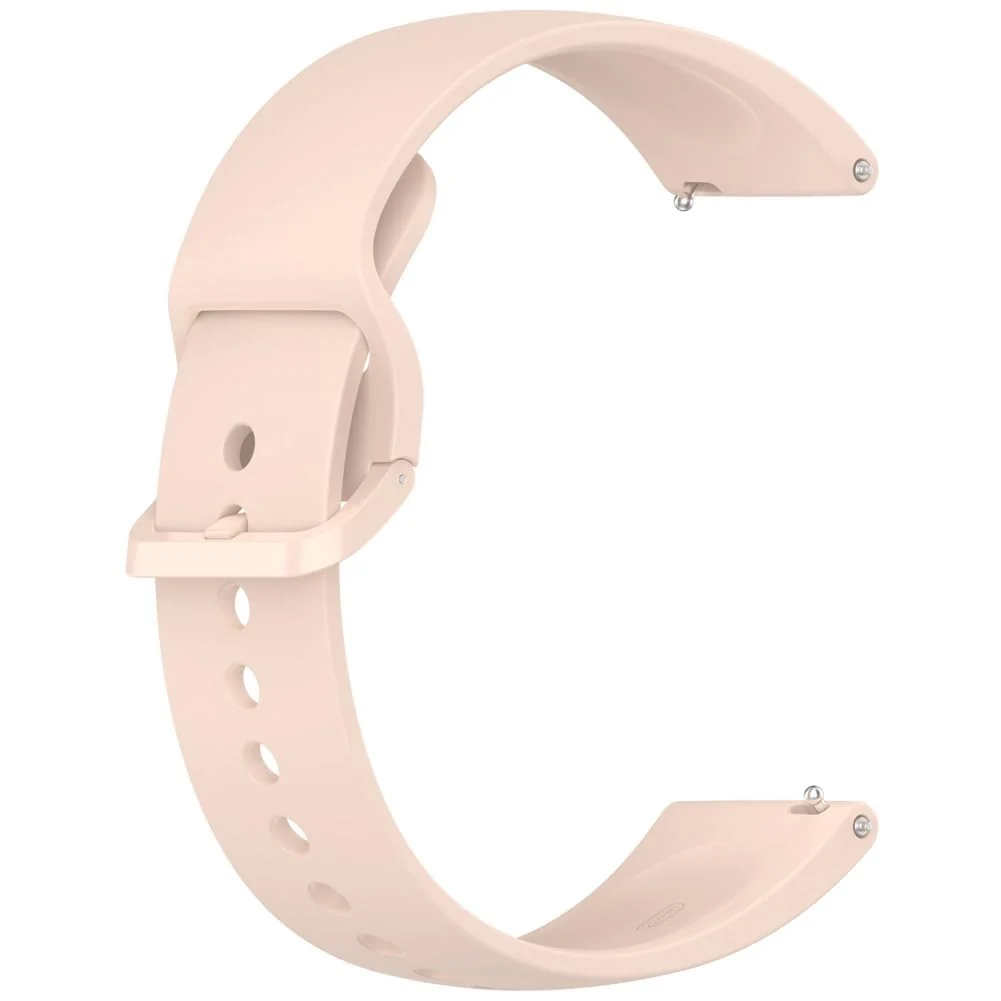 DL3 Mobilak Straps Compatible with Xiaomi Redmi Watch 5 Active/Redmi Watch 5 Lite Bracelet, 22mm Soft Silicone Replacement Band Sports Strap Wristbands [Wear-resistant] [breathable] - Pink