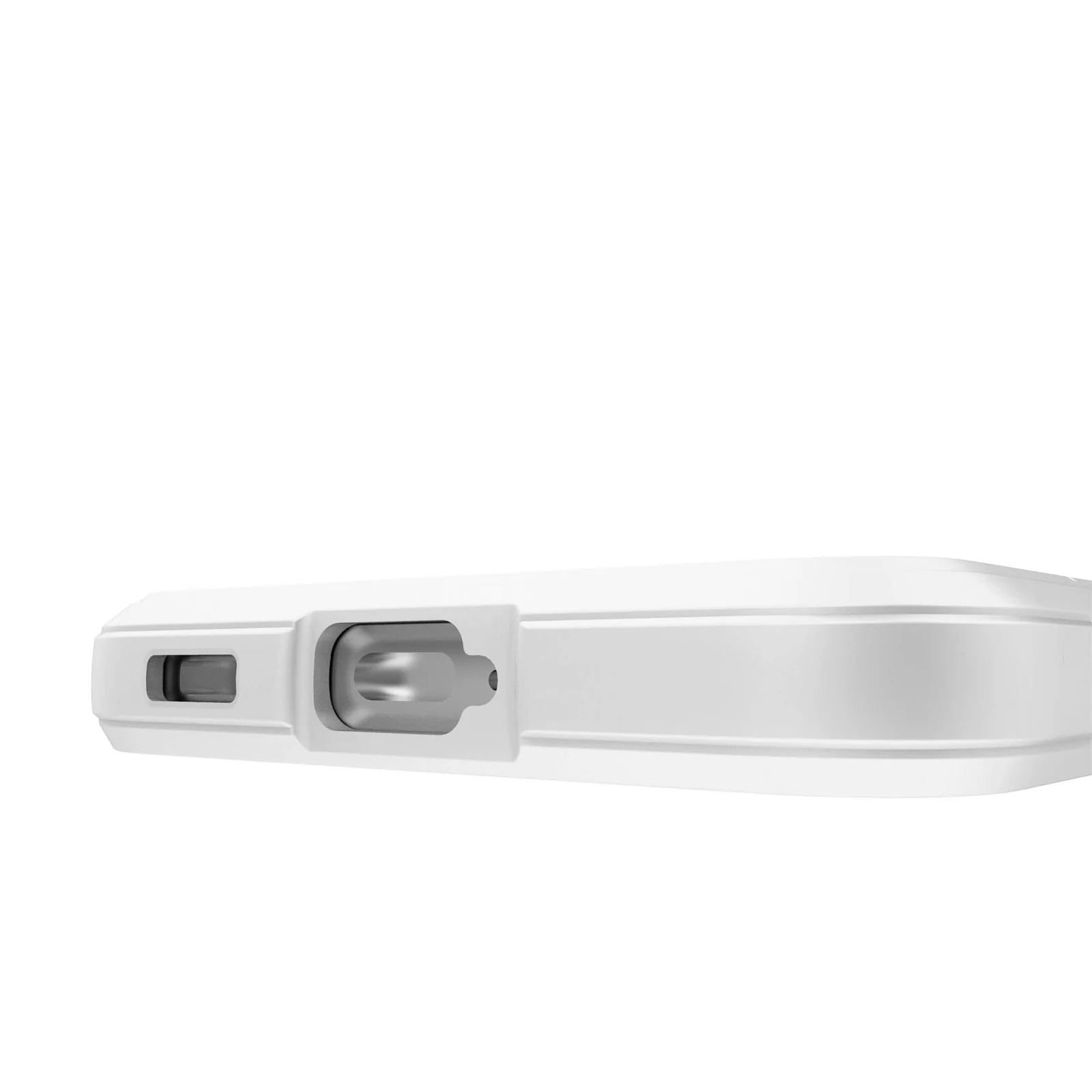 DL3 Mobilak Soft Silicone Protective Case for Samsung Galaxy S21 FE with Camera Protection and Shockproof Design - White