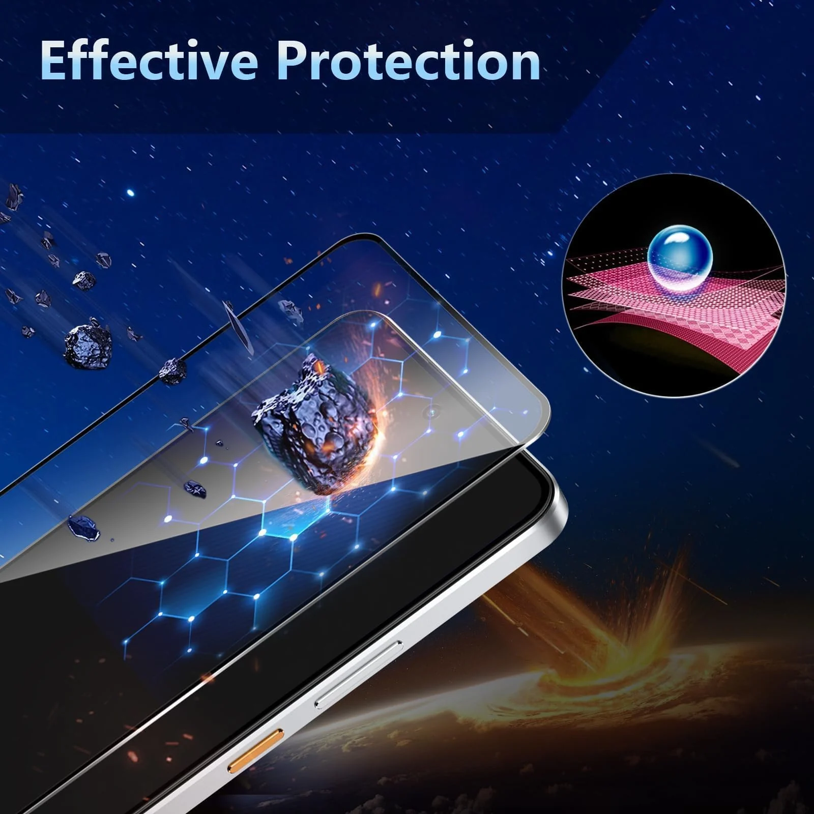 DL3 Mobilak for OPPO Find X9 Pro Tempered Glass Screen Protector, 9H Hardness Anti-Scratch Tempered Glass flim, Friendly, Anti-Scratch - Clear