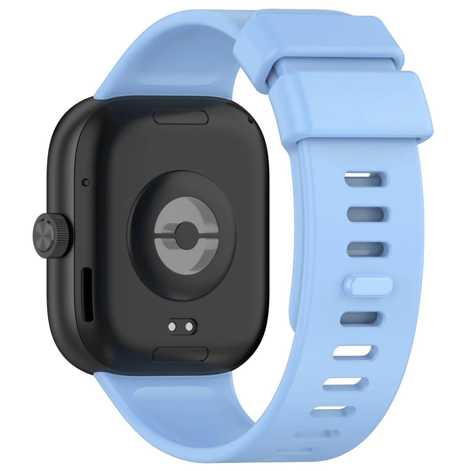 DL3 Mobilak Bracelet Compatible with Xiaomi Redmi Watch 6/5/4 / Xiaomi Smart Band 10 Pro/9 Pro/8 Pro, Soft TPU Replacement Strap Sports, Strap for Men and Women - Baby Blue