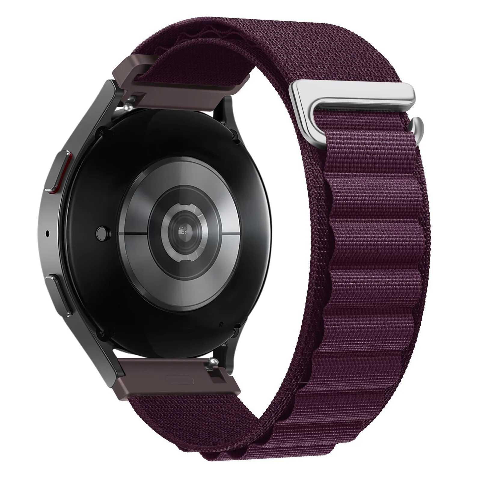 DL3 Mobilak Alpine Loop Band Sport Nylon 22MM For Samsung Galaxy Watch 3 45mm/Watch 46mm/Gear S3/Huawei watch GT4 46MM/GT3 46MM/Watch 3&4/Watch 3&4 Pro/GT2E/GT2 Pro/GT2 46MM/Amazfit GTR 2/2e/3/3 Pro/4 - Black