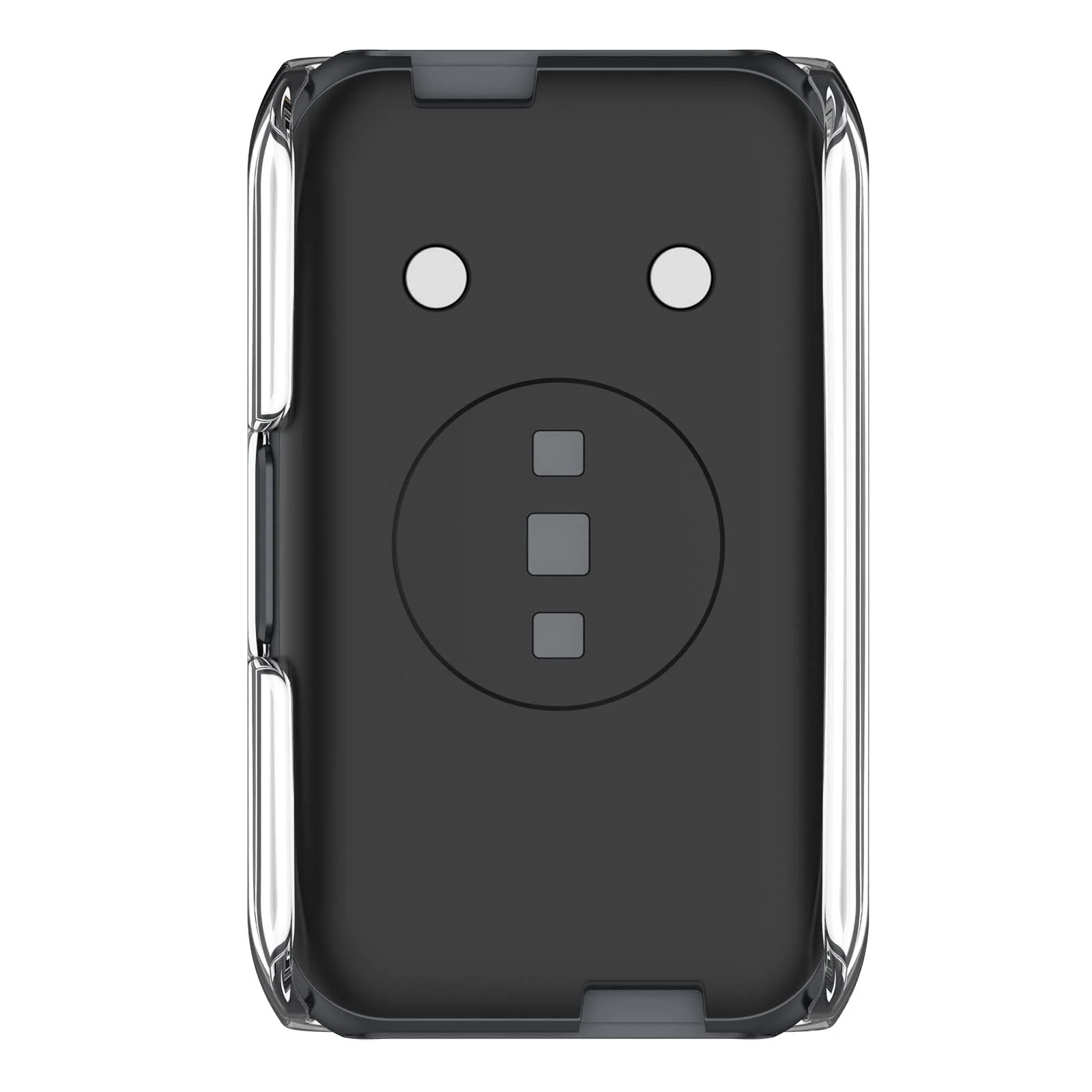 DL3 MOBILAK Full-Coverage Watch Case with Tempered Glass for Huawei Band 6 / Honor Band 6 / Band 7, Clear