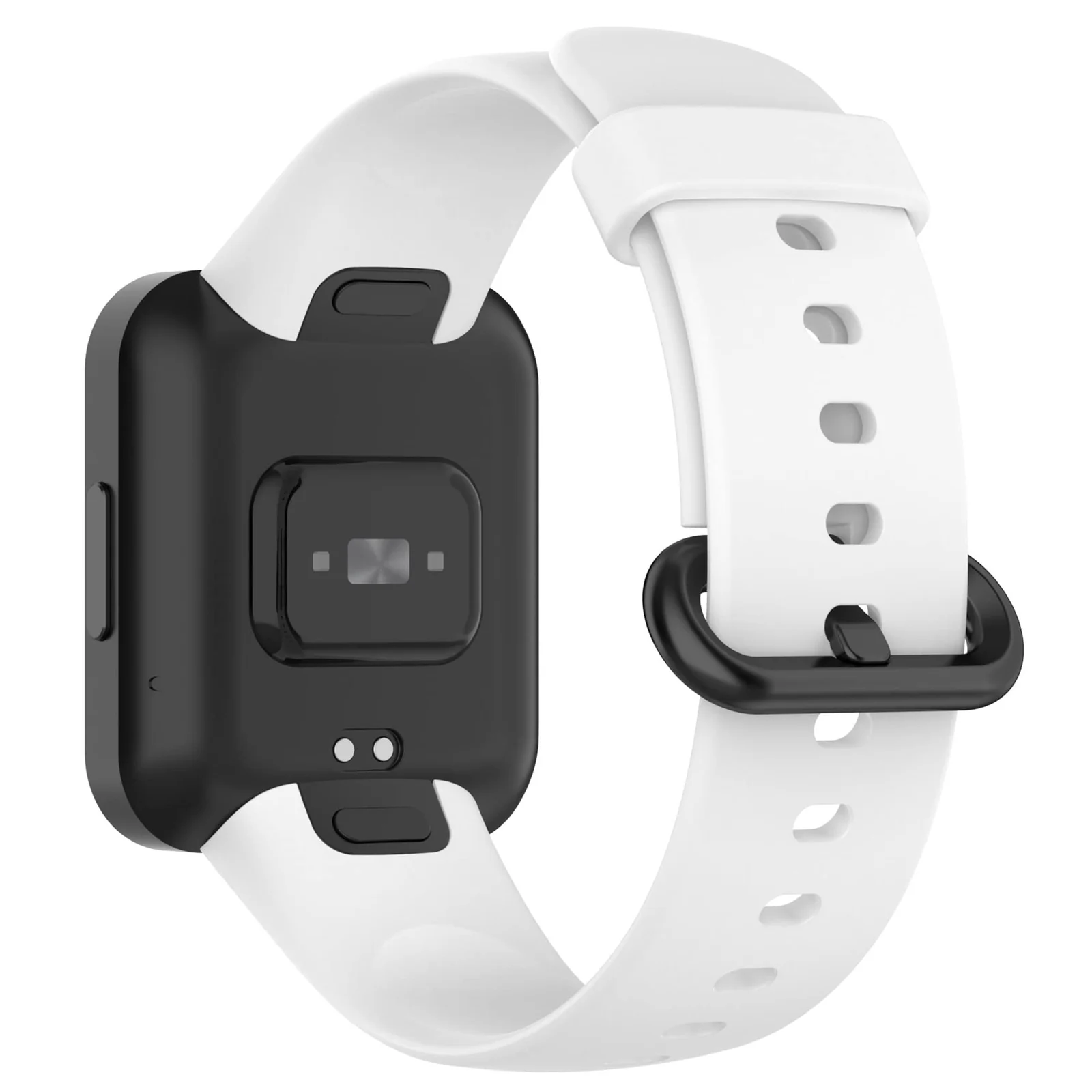 DL3 Mobilak Strap Compatible with Xiaomi Redmi Watch 2 Lite/Poco Watch/Redmi Watch 2 / Horloge 2 Soft Replacement Sport Silicone Strap - Black