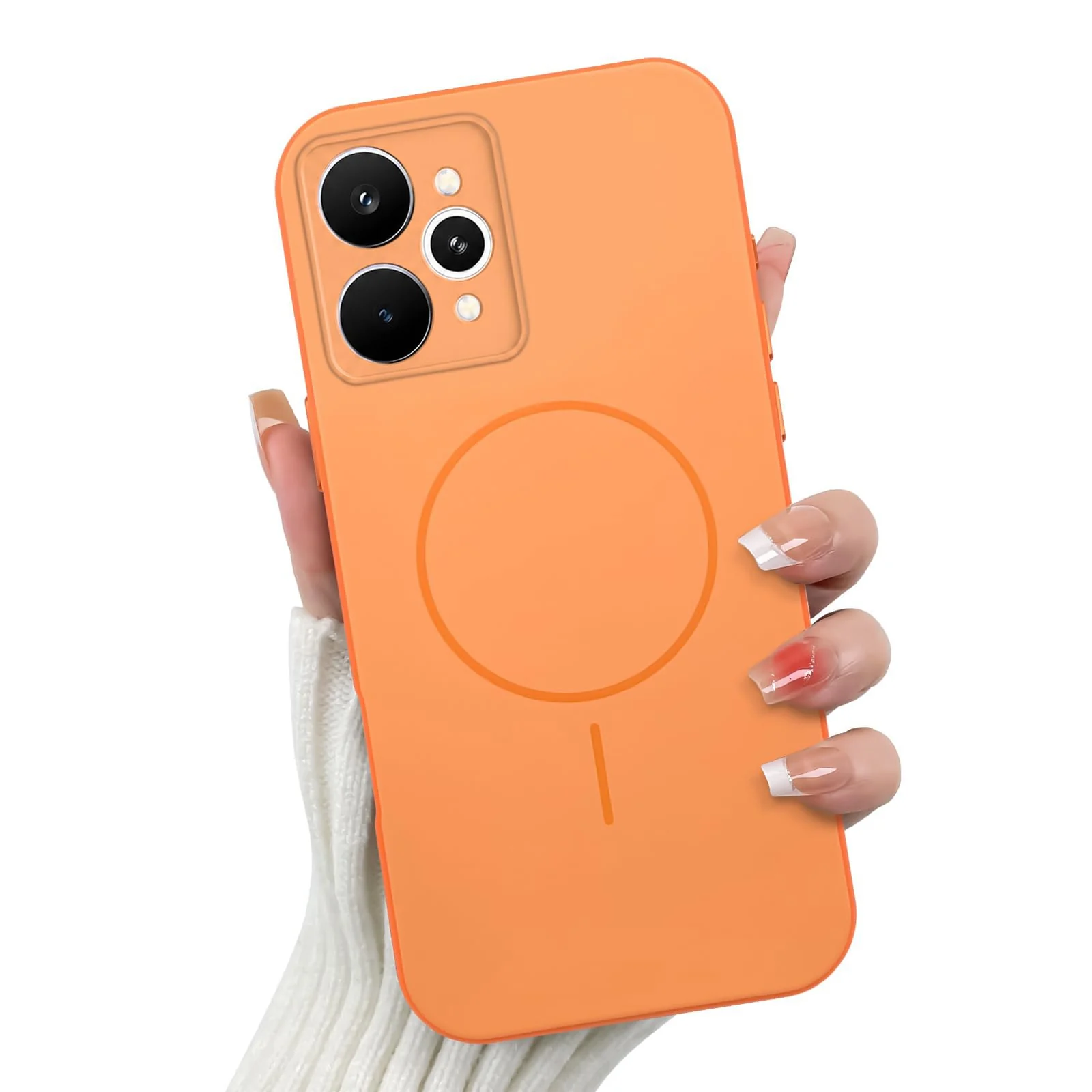 Realme 15 Pro 5G — DL3 Mobilak Case For realme 15 Pro 5G Slim Design [Not Compatible with MagSafe] Soft Silicone Case Flexible TPU Anti-Scratch Protective Cover with Full Camera Protection