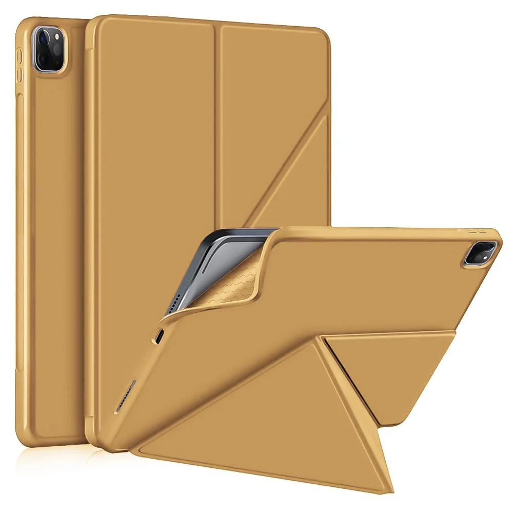 DL3 Mobilak Compatible with iPad Pro 11 Inch Case 2022(4th Gen)/2021(3rd Gen)/2020(2nd Gen) Case, Smart Stand, Pencil Holder, Shockproof Slim Lightweight Leather Cover, Modern Abstract Design - Havan