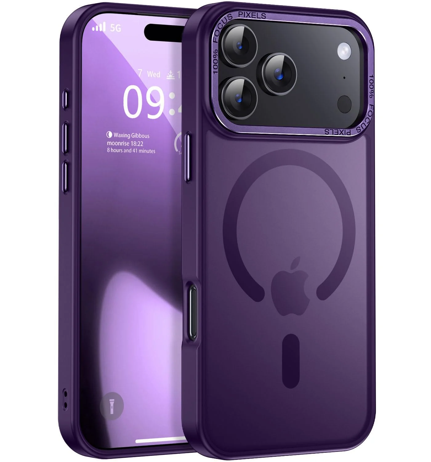 DL3 MOBILAK Protective Phone Case for Apple iPhone 18 Pro Max and 17 Pro Max - Purple