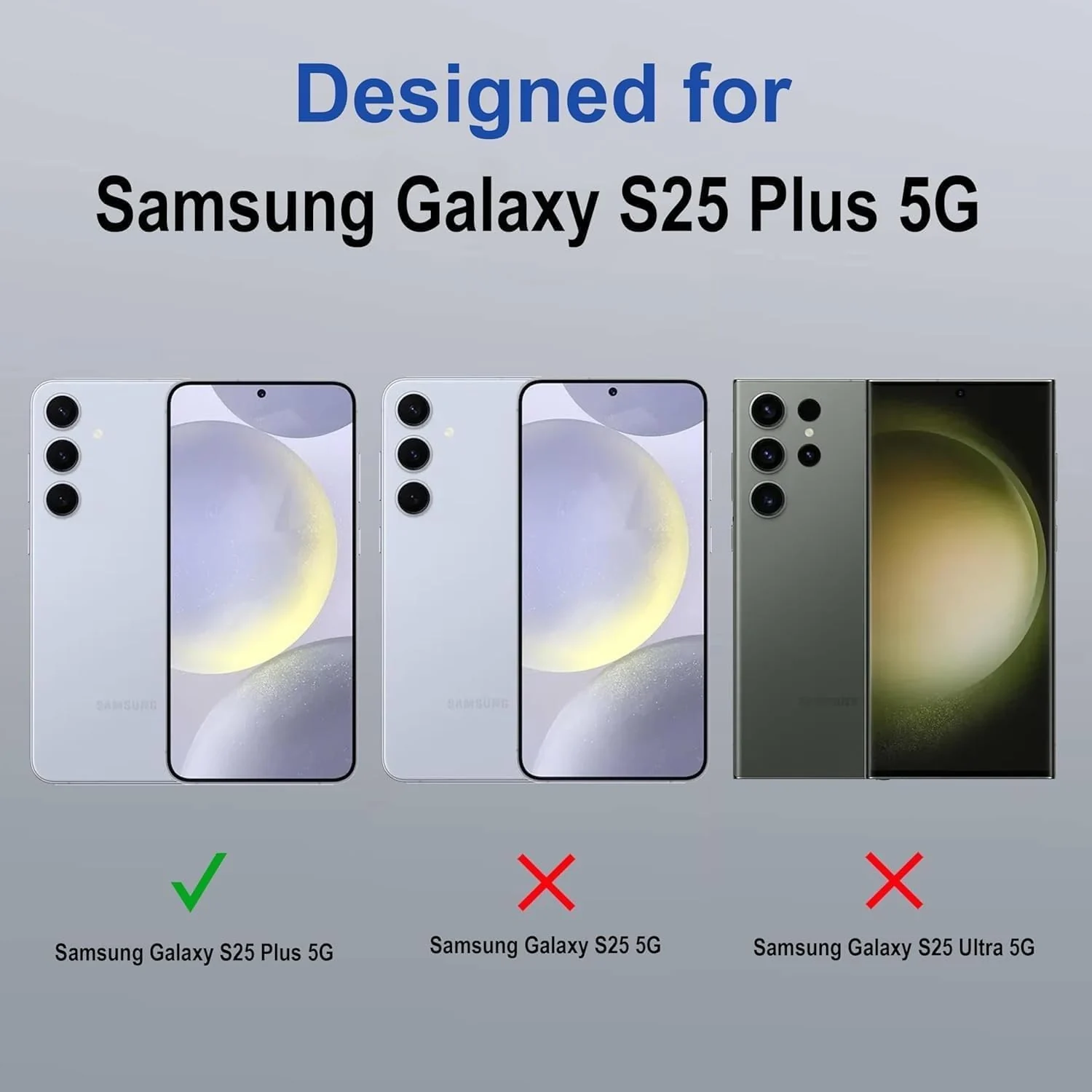 "DL3 Mobilak for Samsung Galaxy S25+ Plus 5G Case 6.7"", [Compatible with MagSafe] Slim Magnetic Bumper Case - Clear"