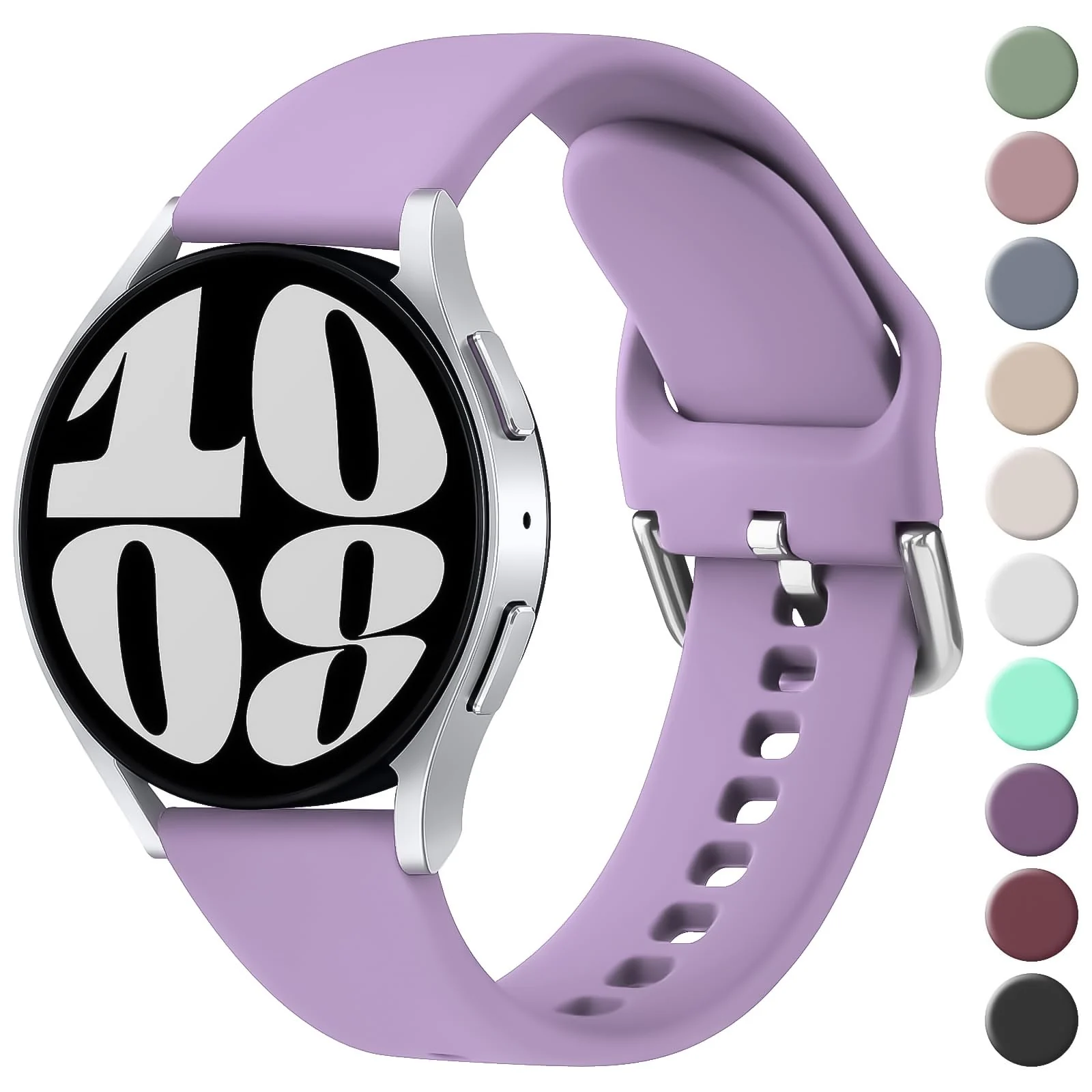 Samsung Galaxy Watch3 45MM / Galaxy 46MM / Gear S3 / Huawei Watch 3 / 4 / GT3 46MM / GT4 46MM / GT2E / GT2 Pro / GT GT2 46MM / Honor Magic Watch2 46MM — DL3 Mobilak Silicone Buckle Band 22MM Strap For Samsung Galaxy Watch3 45mm/Galaxy 46mm/Gear S3/For Huawei Watch 3/4/GT3 46MM/GT4 46MM/GT2E/GT2 Pro/GT GT2 46MM/Magic Watch2 46mm/Amazfit GTR 2/2e/3/4