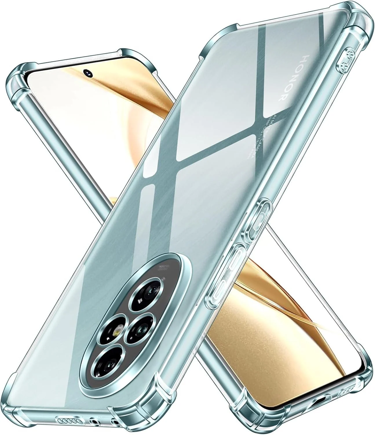 DL3 Mobilak Clear TPU Case for Honor 200 5G, Camera protection, Shock-absorbing protection, Scratch-resistant surface - Clear