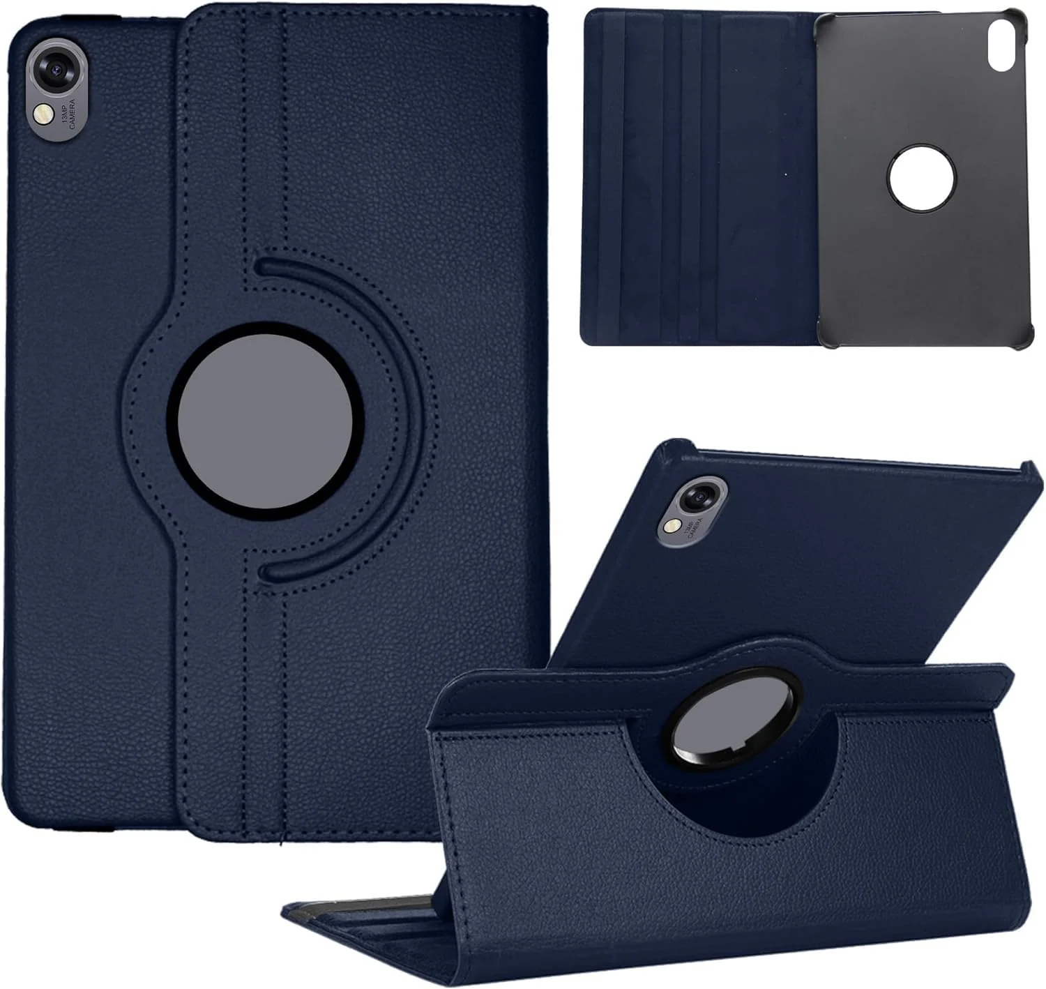 DL3 Mobilak Protective Cover for Huawei MatePad 11.5 - inch Released 2023, 360° Rotatable Smart Stand, Leather Folio Flip Cover with Multi-Angle Viewing, Auto Wake Sleep