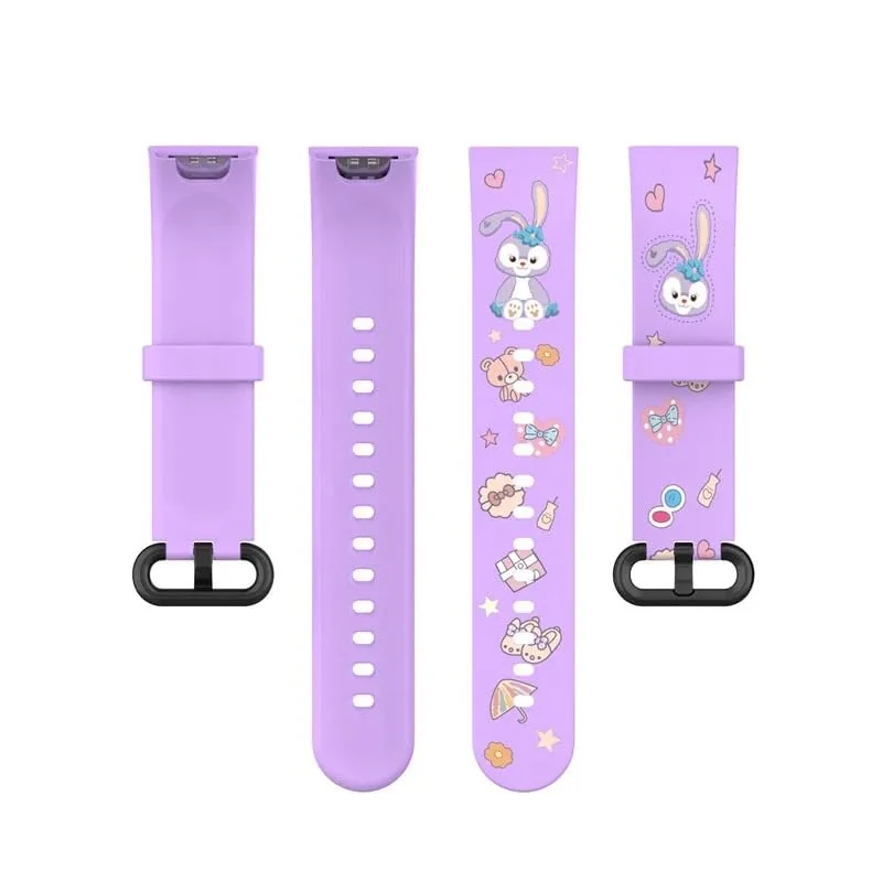 DL3 Mobilak Strap Compatible with Xiaomi Redmi Watch 2 Lite/Poco Watch/Redmi Watch 2 / Horloge 2 Soft Replacement Sport Silicone Strap - Black