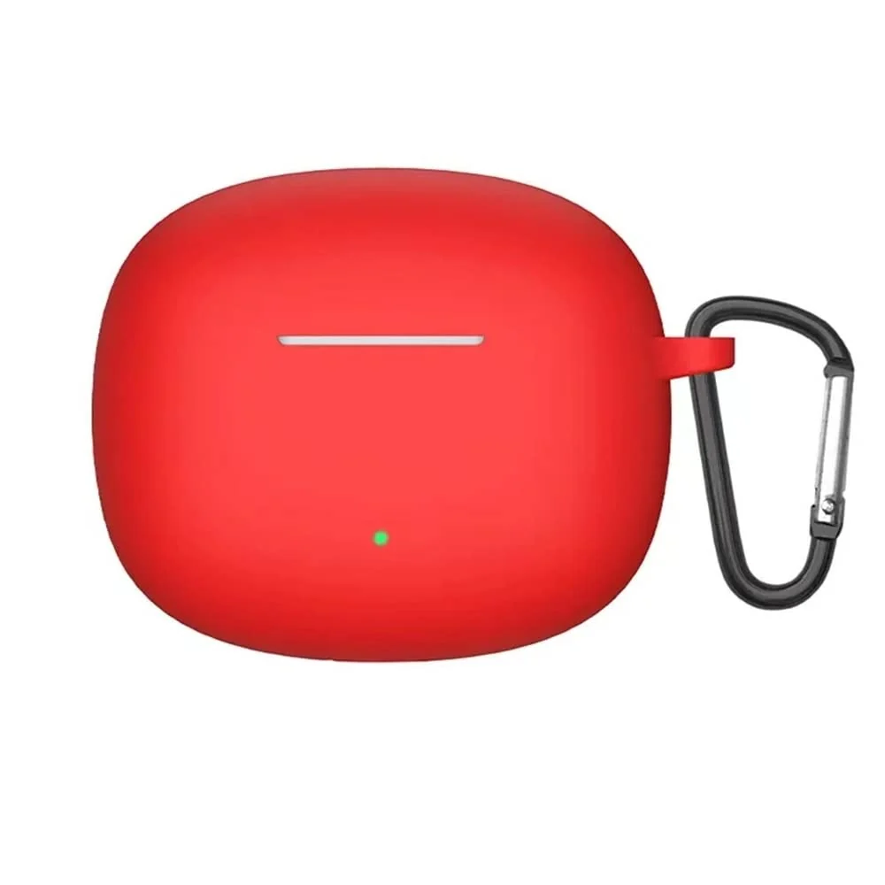 DL3 Mobilak Silicone Cover Case Compatible with Redmi Buds 4 Pro Portable Protective Case Cover With Hook For Redmi Buds 4 Pro