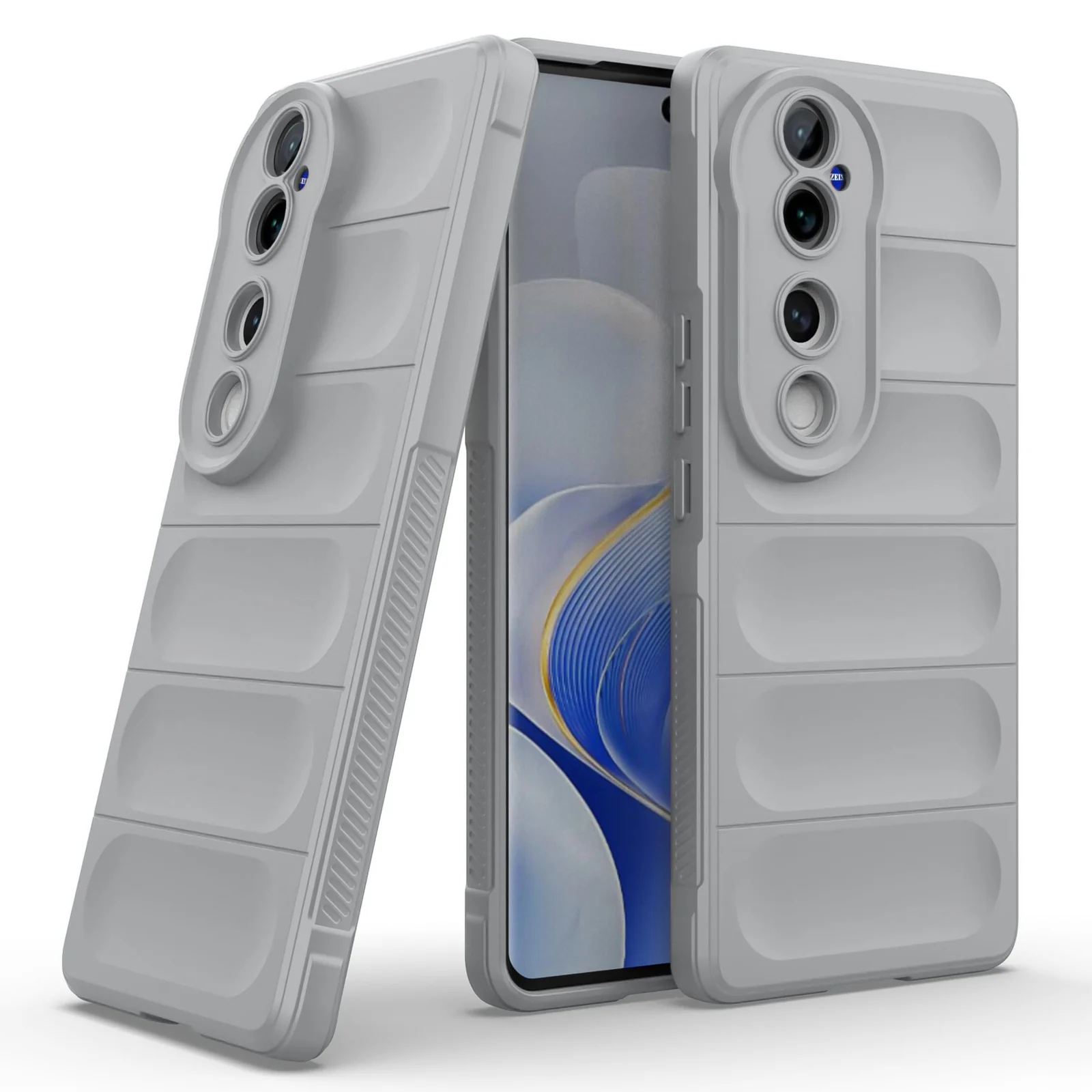 DL3 Mobilak Silicone Case for Vivo V40 5G / Vivo V40 Pro 5G Heavy Duty Protective [Slim Fit] Shockproof Soft Flexible Protective Design Shock-Absorption TPU Cover With Camera Protection