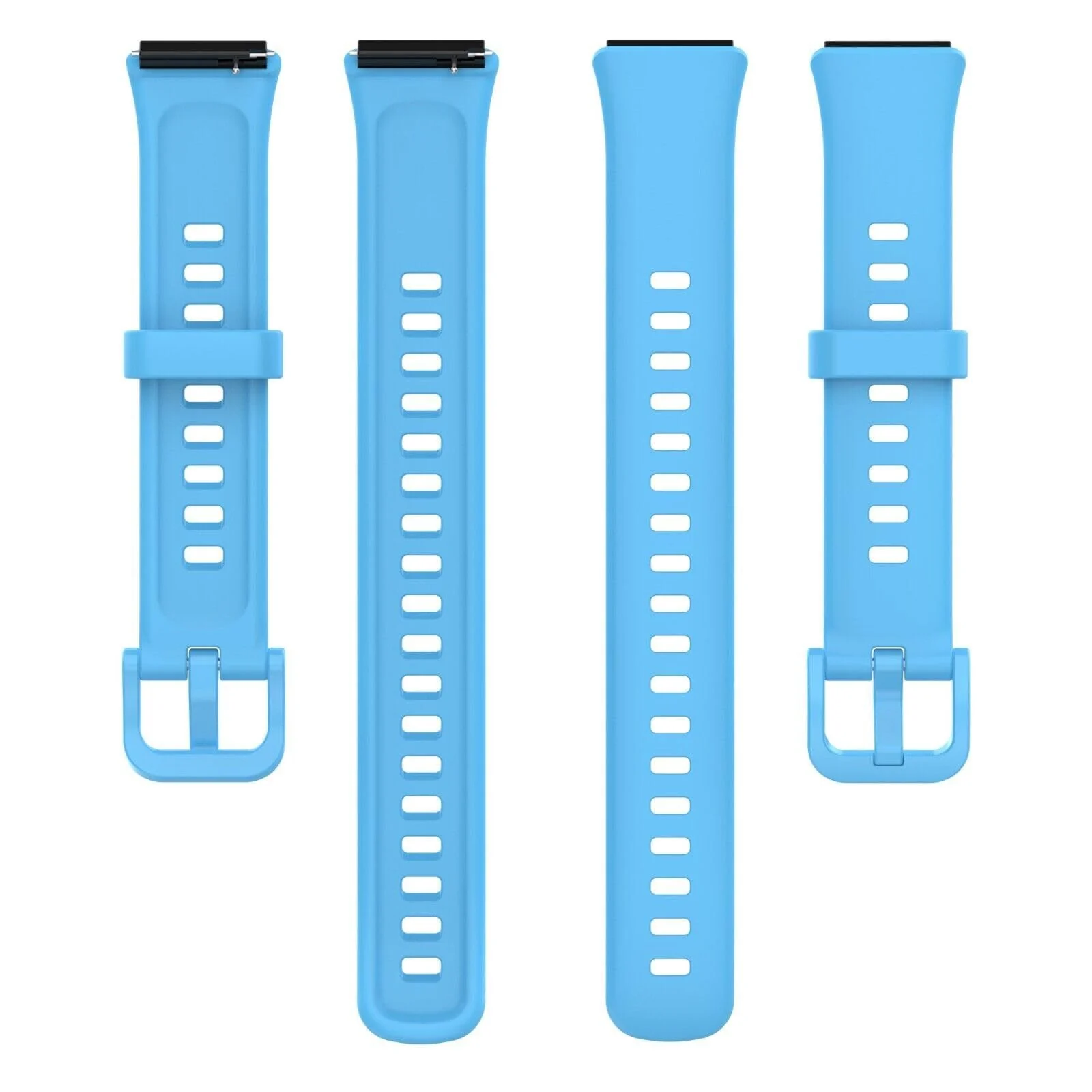 DL3 Mobilak Smart Watch Strap for Huawei Band 7, Sport Silicone Watch Band Wrist Strap, Replacement Bracelet Wristband Wrist Strap for Huawei Band 7 Accessories - Sky Blue