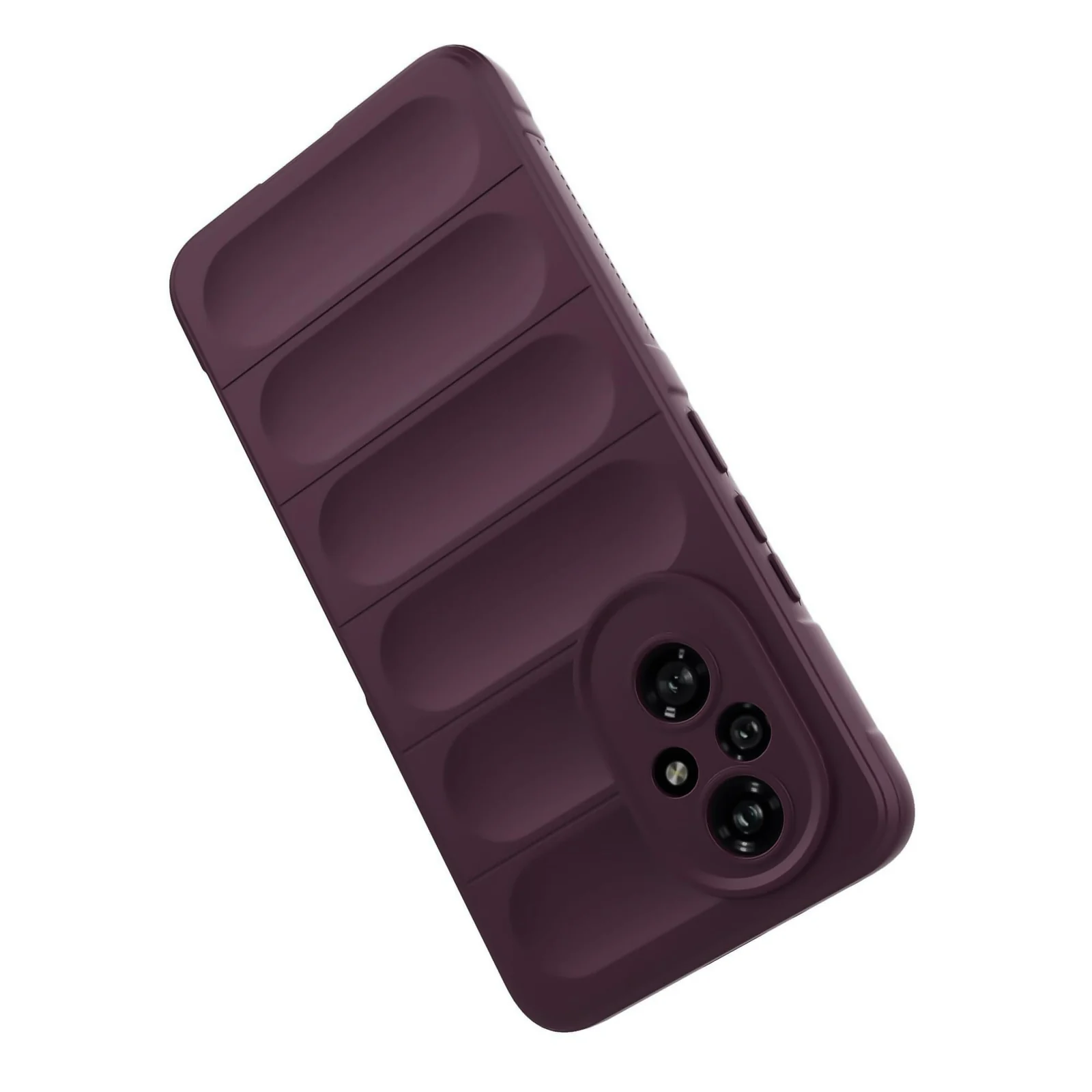 DL3 Mobilak Rugged Protective Case for Honor 200 Pro 5G, Camera protection, Shock-absorbing protection, Non-slip grip - Wine Red