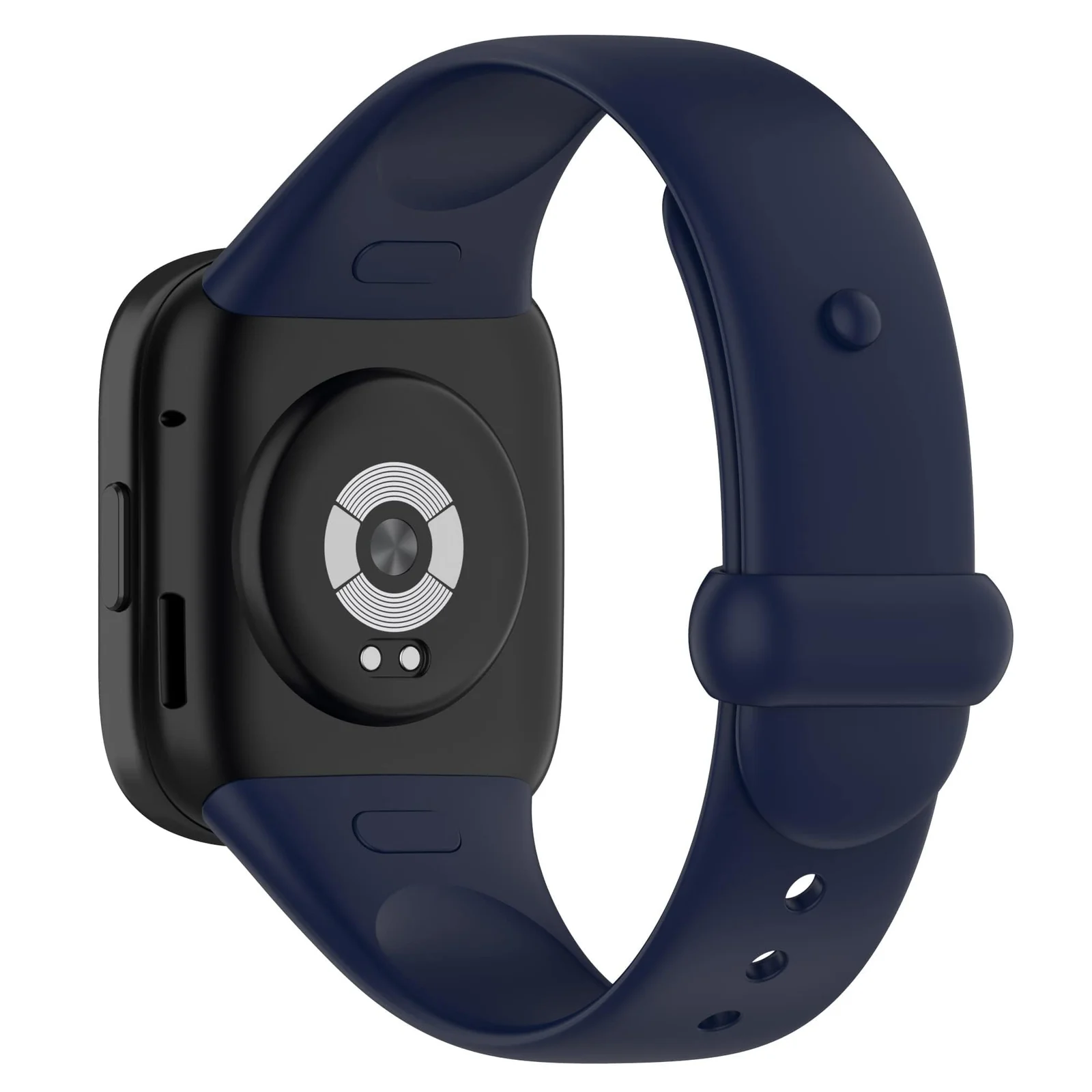 DL3 Mobilak Strap for Xiaomi Redmi Watch 3 Only, Soft Silicone Watch Band with Secure Buckle, Sport Replacement Wristband Bracelet Strap for Men & Women - Midnight Blue