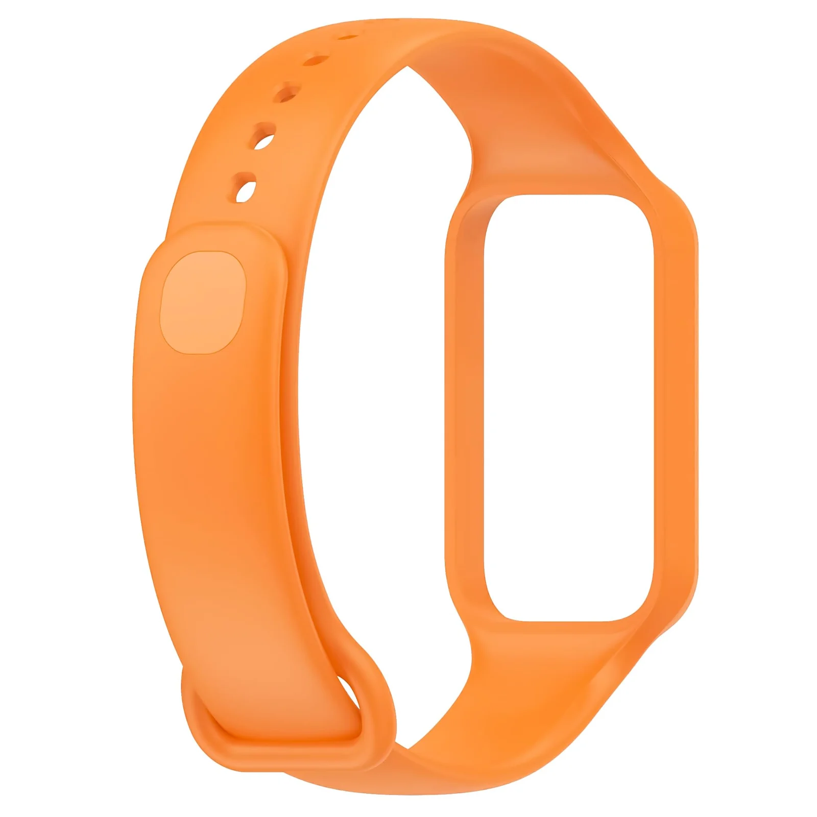 DL3 Mobilak Smart Watch Strap for Xiaomi Redmi Band 2, Sport Silicone Watch Band Wrist Strap, Replacement Bracelet Wristband Wrist Strap for Xiaomi Redmi Smart Band2 Accessories - A.Orange